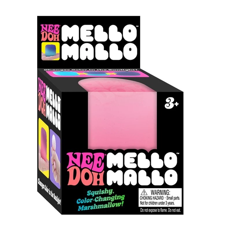 NeeDoh like Mello Mallo Color-Changing Squishy Viral Marshmallow Fidget Kids NEW