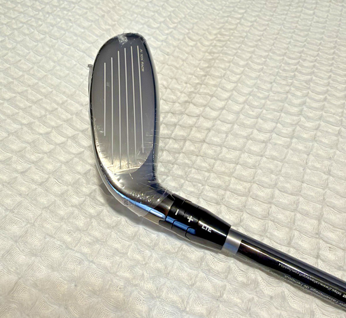 CALLAWAY ELYTE 4 HYBRID GRAPHITE 5.5 STANDARD RH CALLAWAY ELYTE 4 HYBRID GRAPHITE 5.5 STANDARD RH