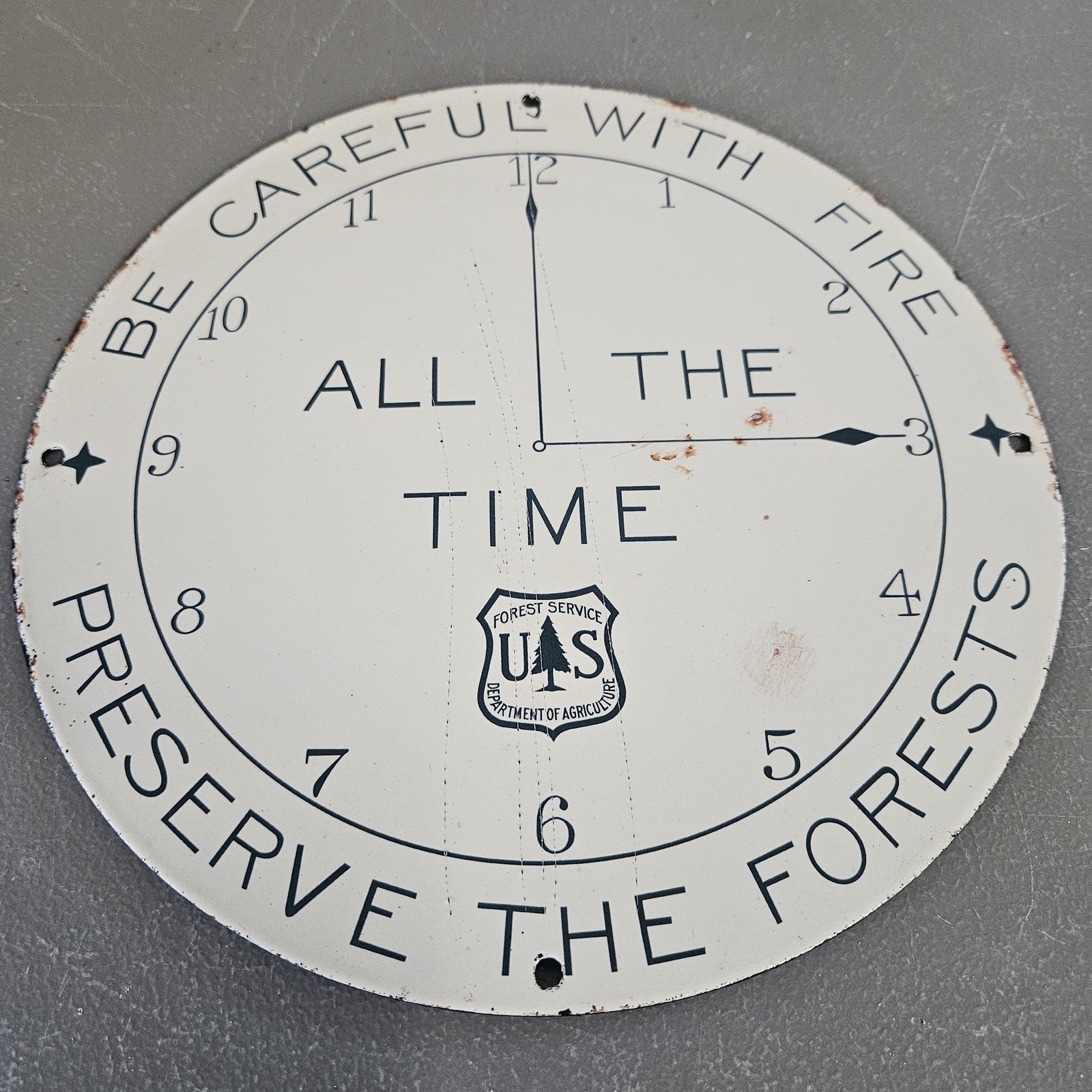 VINTAGE US FOREST SERVICE 12