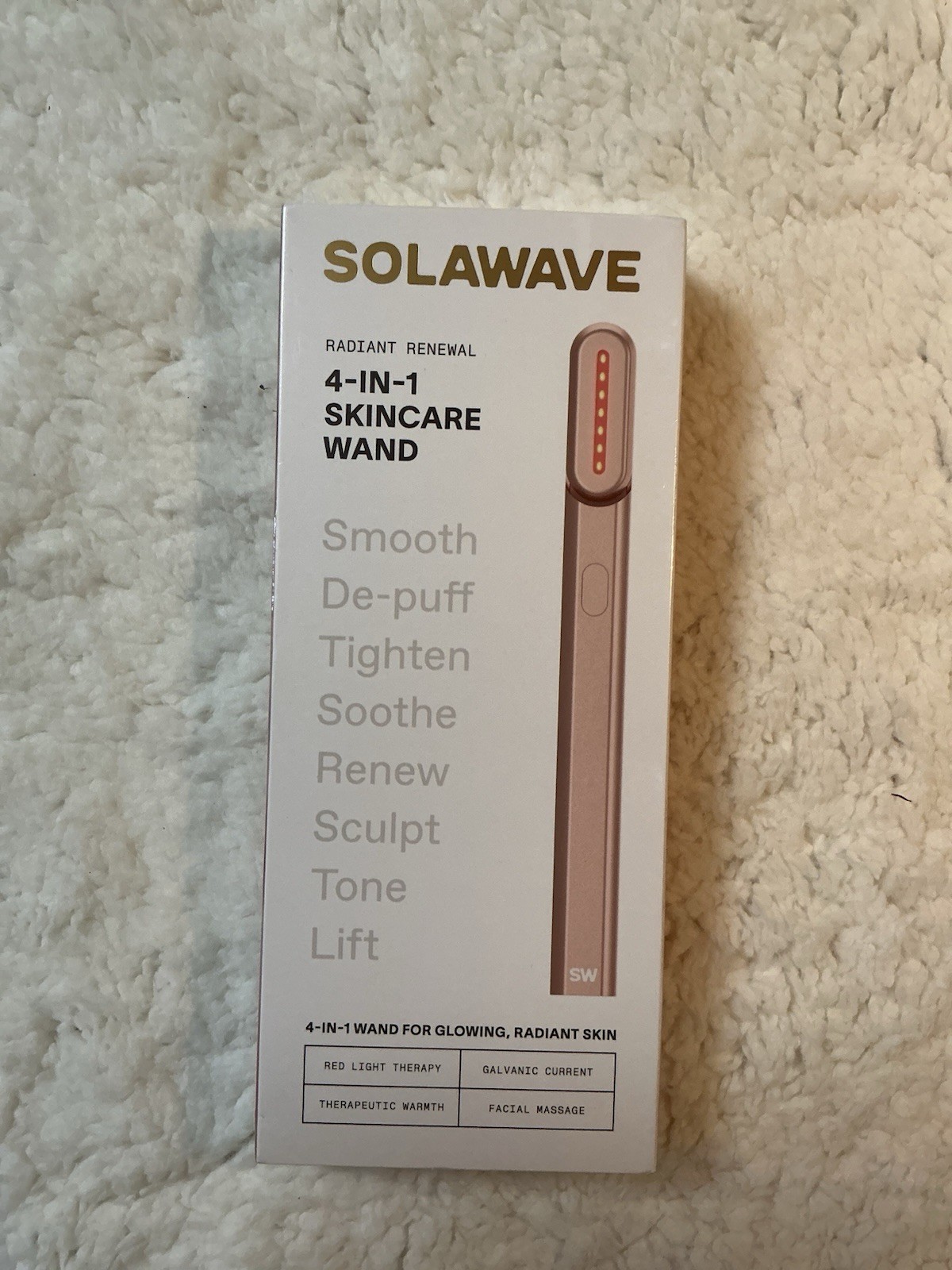 Radiant Renewal Solawave 4-in-1 Skincare Wand - NEW IN BOX Radiant Renewal Solawave 4-in-1 Skincare Wand - NEW IN BOX