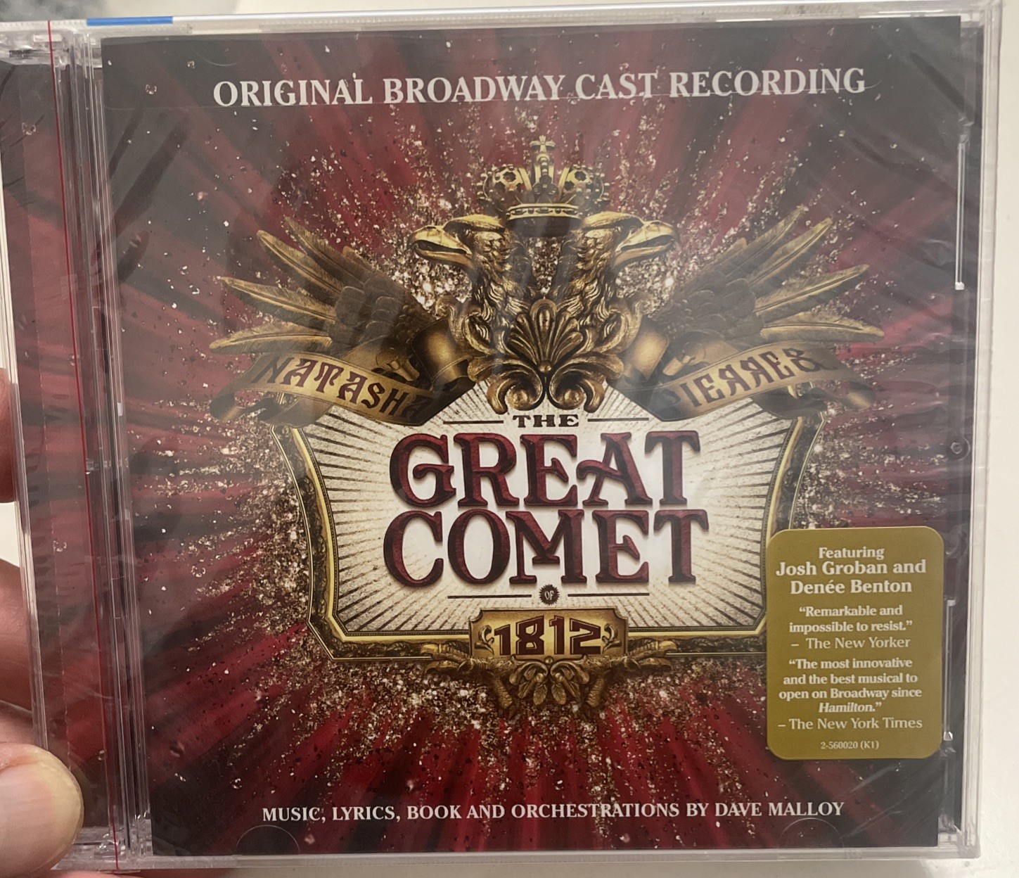 Natasha, Pierre and the Great Comet of 1812 (Original Broadway Cast) ~ SEALED Natasha, Pierre and the Great Comet of 1812 (Original Broadway Cast) ~ SEALED