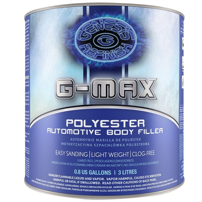 GENESIS G-MAX POLYESTER AUTOMOTIVE BODY FILLER GAL. - 