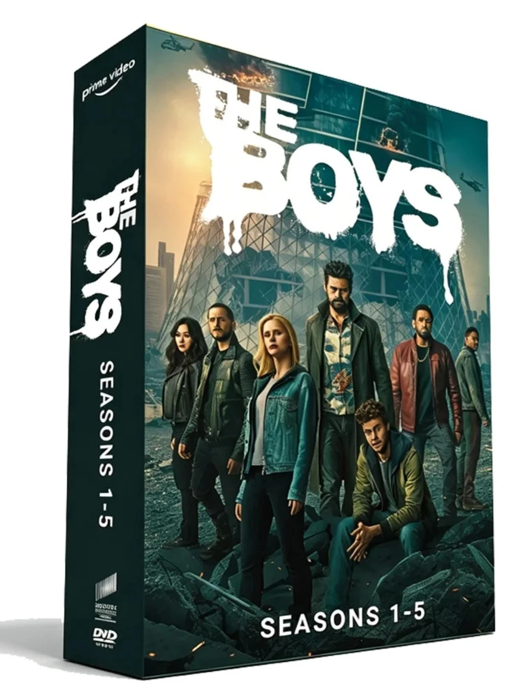 The Boys : The Complete Series Seasons 1-5 DVD Set The Boys : The Complete Series Seasons 1-5 DVD Set