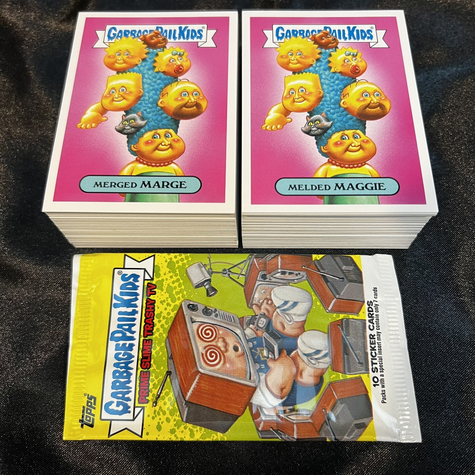 GARBAGE PAIL KIDS 2016 PRIME SLIME TRASHY TV COMPLETE 220-CARD BASE SET +WRAPPER GARBAGE PAIL KIDS 2016 PRIME SLIME TRASHY TV COMPLETE 220-CARD BASE SET +WRAPPER