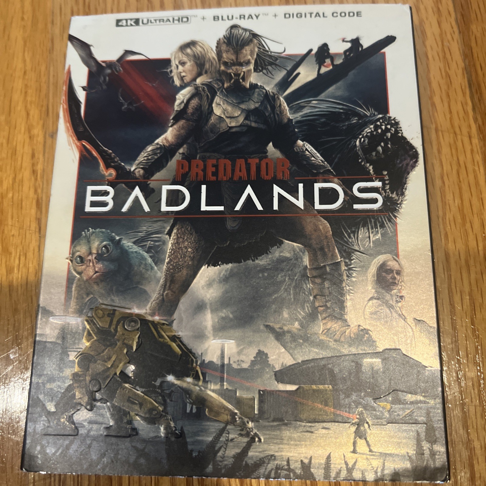 Predator: Badlands (4K Ultra HD) New No Slipcover Sealed Predator: Badlands (4K Ultra HD) New No Slipcover Sealed