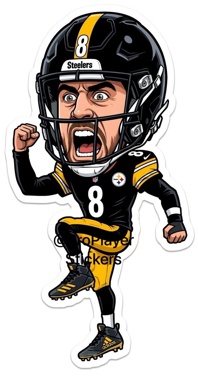 🏈 Pittsburgh Steelers “Aaron Rodgers” Sticker 🏈 🏈 Pittsburgh Steelers “Aaron Rodgers” Sticker 🏈