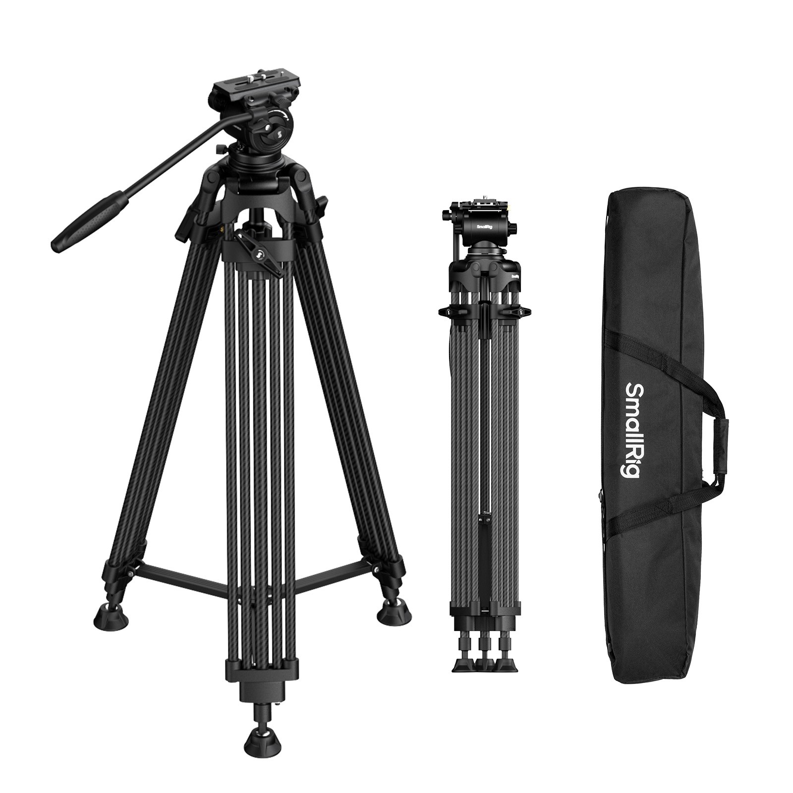 SmallRig FSD14 FreeSpeed Heavy-Duty Carbon Fiber Tripod 5443 SmallRig FSD14 FreeSpeed Heavy-Duty Carbon Fiber Tripod 5443