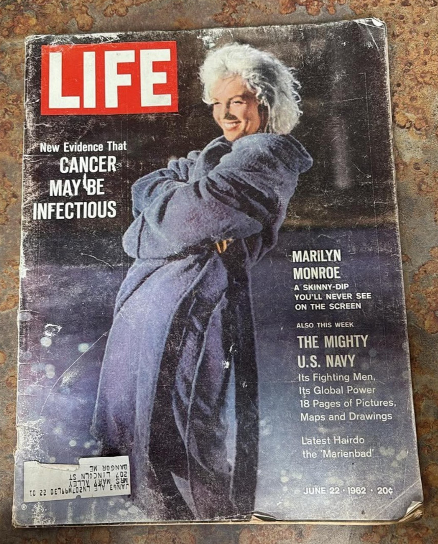 Life Magazine June 22, 1962 Marilyn Monroe The Mighty U.S. Navy 
