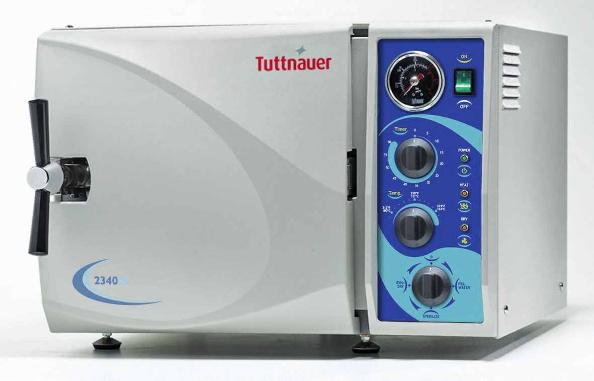 2340M Tuttnauer Autoclave Sterilizer With (1 Year Warranty) 9x18 (New) #2340M