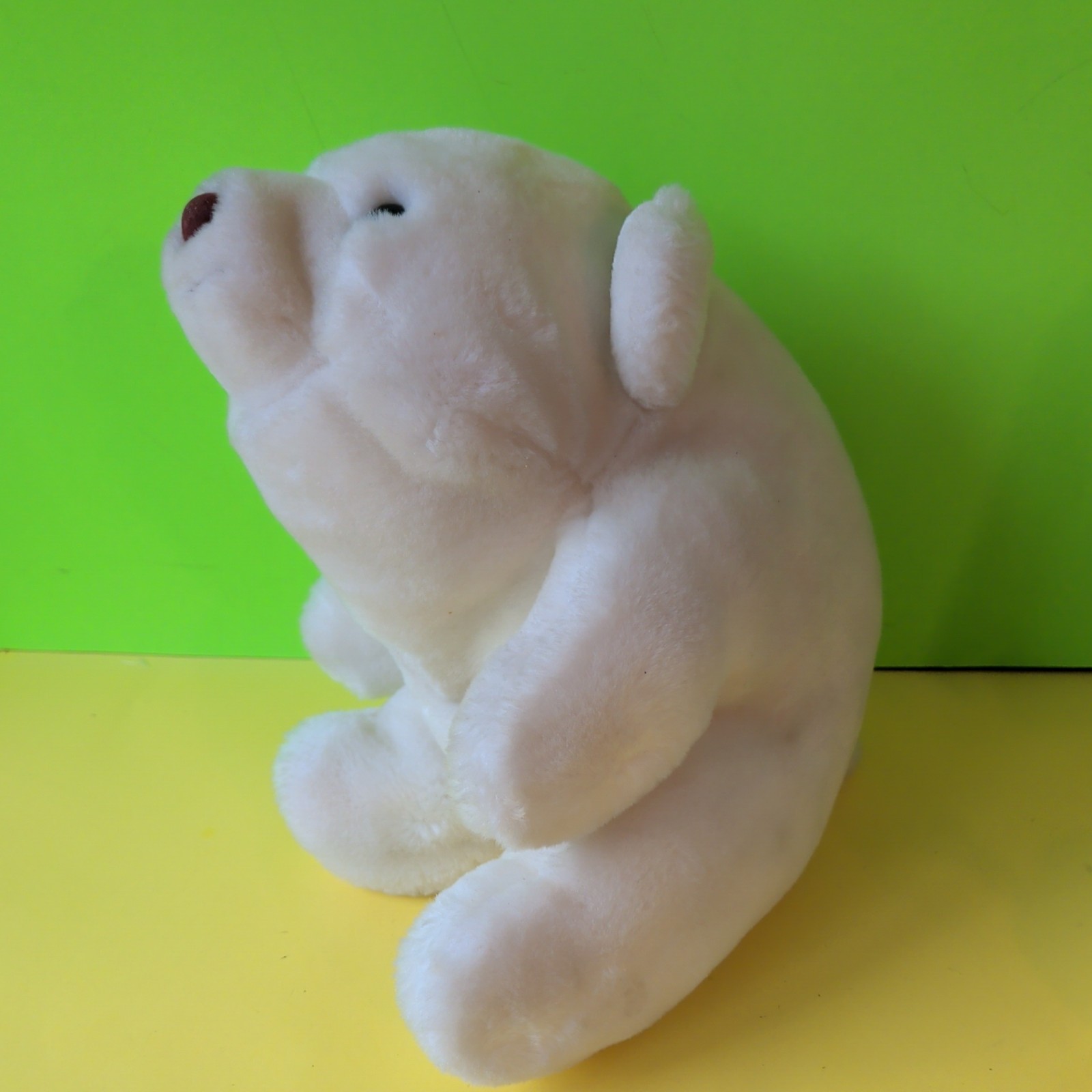 Vintage Gund Snuffles white bear plush stuffed animal 10 Vintage Gund Snuffles white bear plush stuffed animal 10