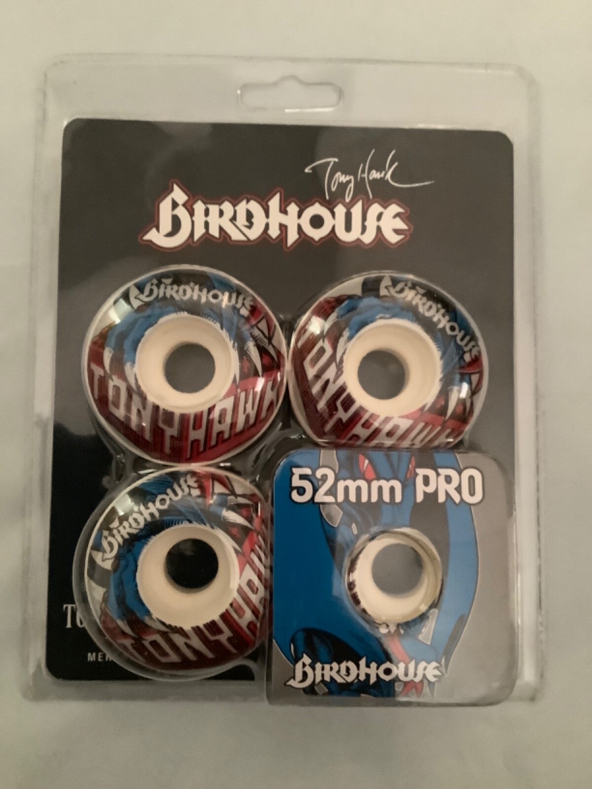Birdhouse Tony Hawk Skateboard Wheels Set Of 4 52mm pro 99a durometer Birdhouse Tony Hawk Skateboard Wheels Set Of 4 52mm pro 99a durometer