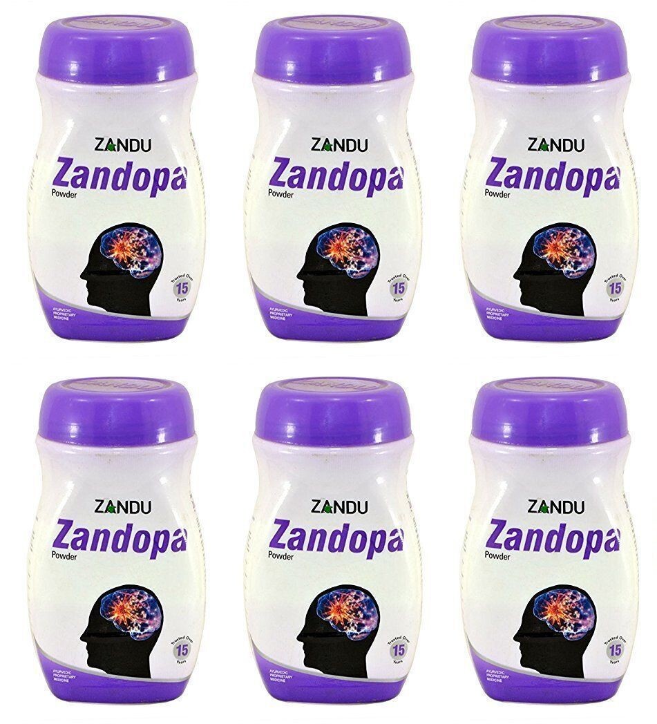 Zandu Zandopa Powder - 200 gm (Pack of 6)- Zandu Zandopa Powder - 200 gm (Pack of 6)-