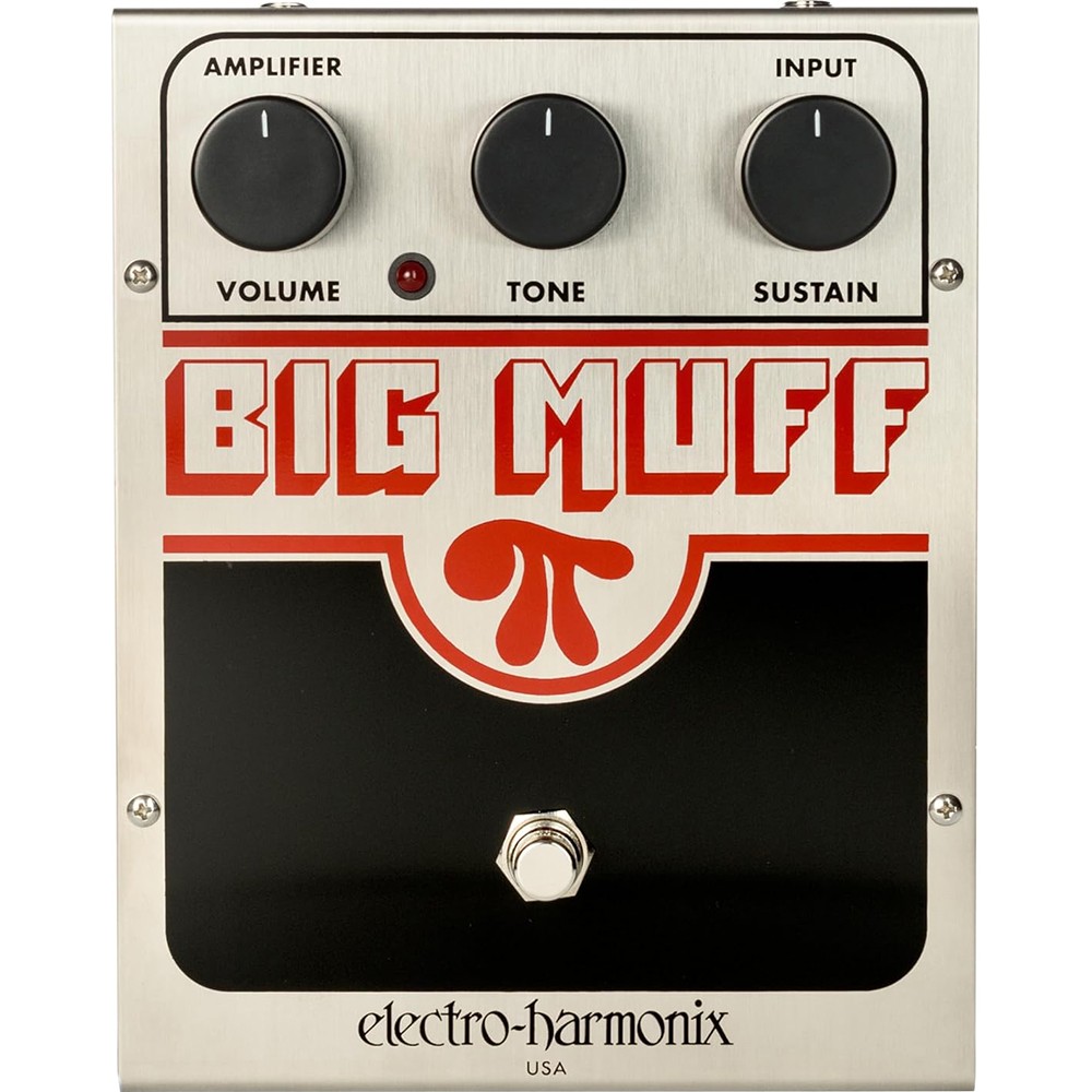 Electro-Harmonix Big Muff Pi Classic Fuzz Distortion and Sustainer Pedal - Open Electro-Harmonix Big Muff Pi Classic Fuzz Distortion and Sustainer Pedal - Open