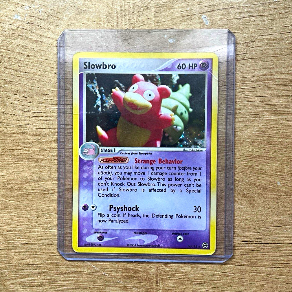 Pokemon Slowbro 14/112 EX FireRed & LeafGreen Holo Rare English 2004 TCG Pokemon Slowbro 14/112 EX FireRed & LeafGreen Holo Rare English 2004 TCG
