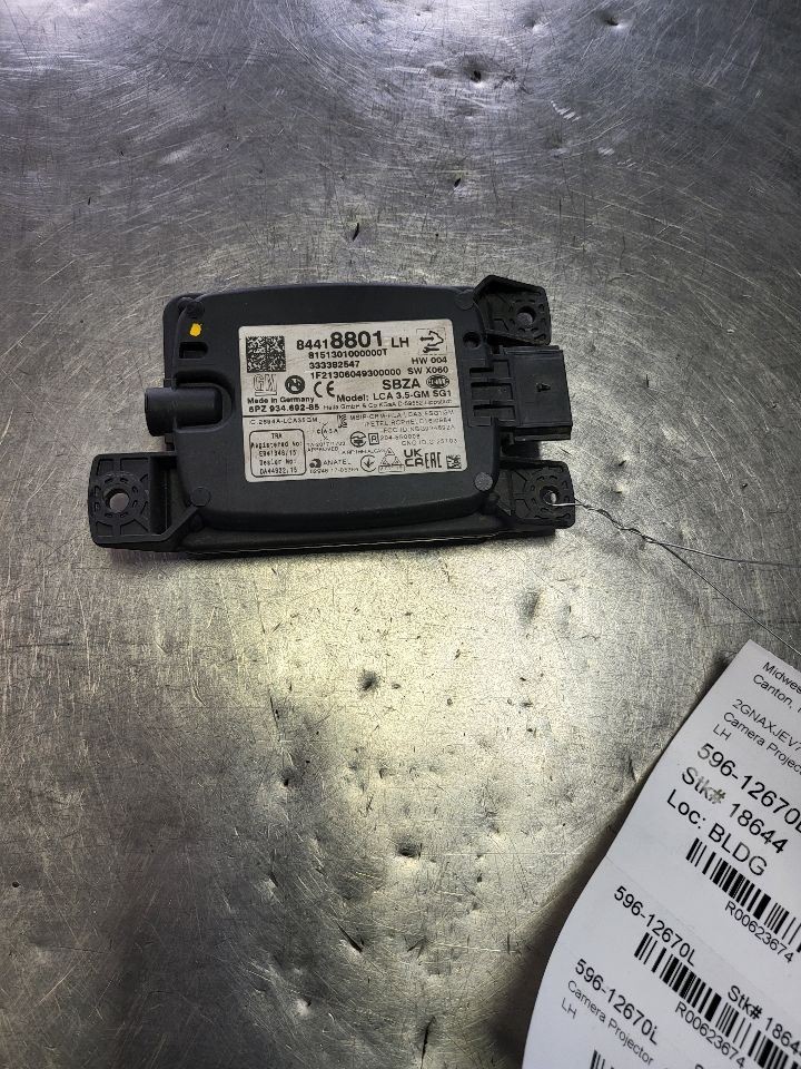 Driver Camera/Projector Radar Unit Blind Spot Alert Fits 18-24 EQUINOX 623674