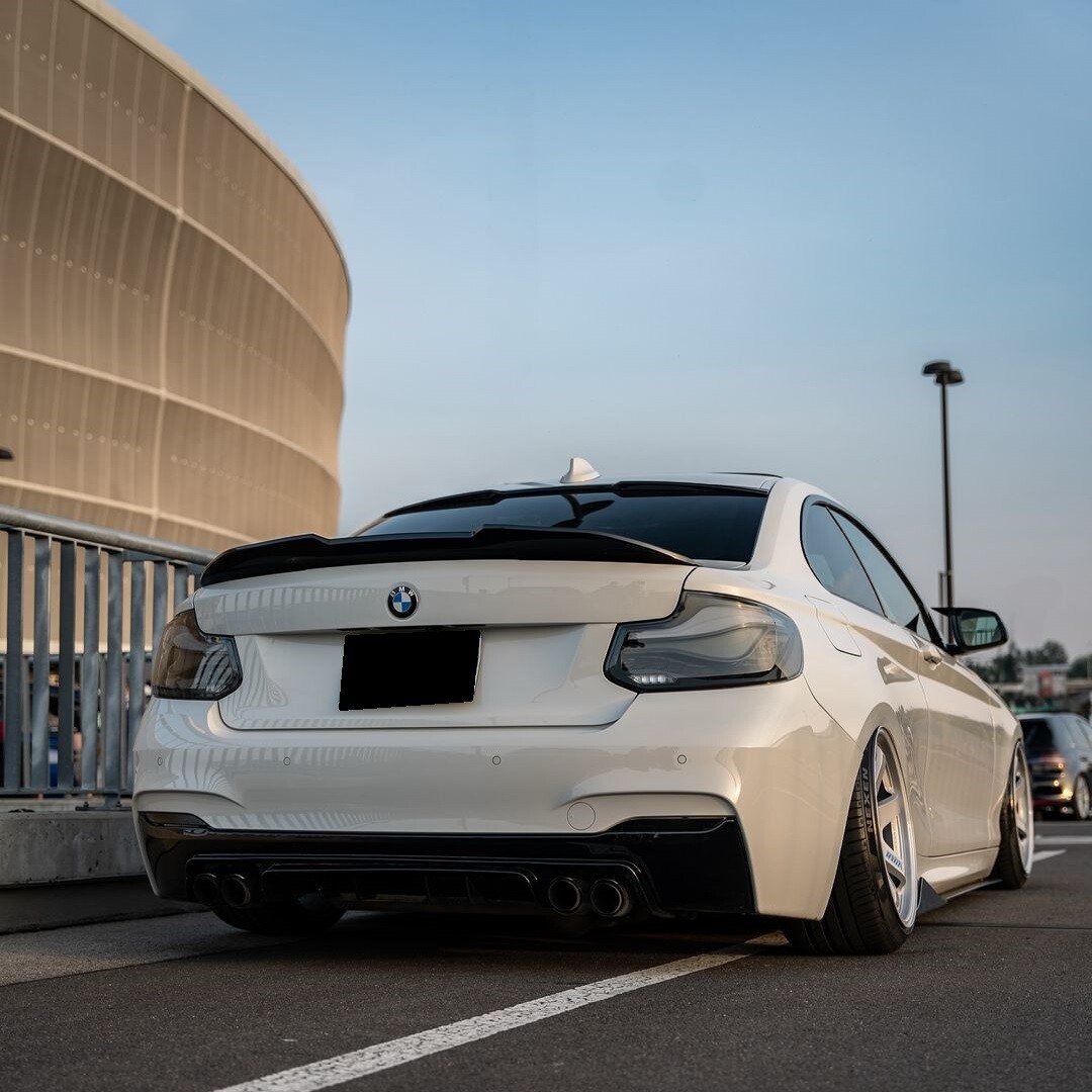 New Smoked Fits BMW 2 Series 2014-2021 F22 F23 F87 228i 230i LED GTS Tail Lights