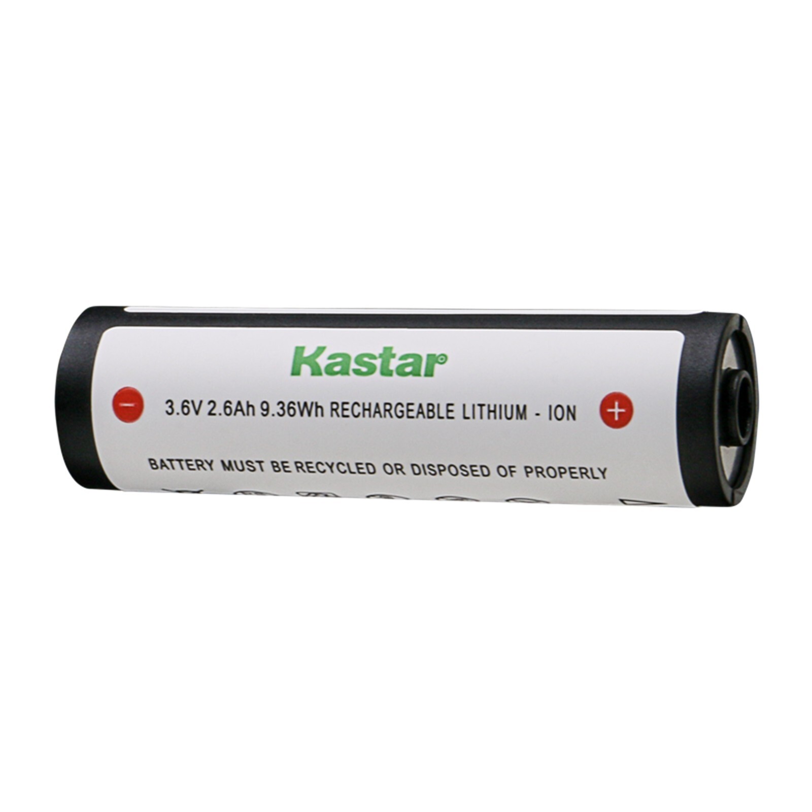 Kastar 3.6V 2.6Ah 74175 Li-ion Battery for ProTac HL USB Headlamp, Stroin series
