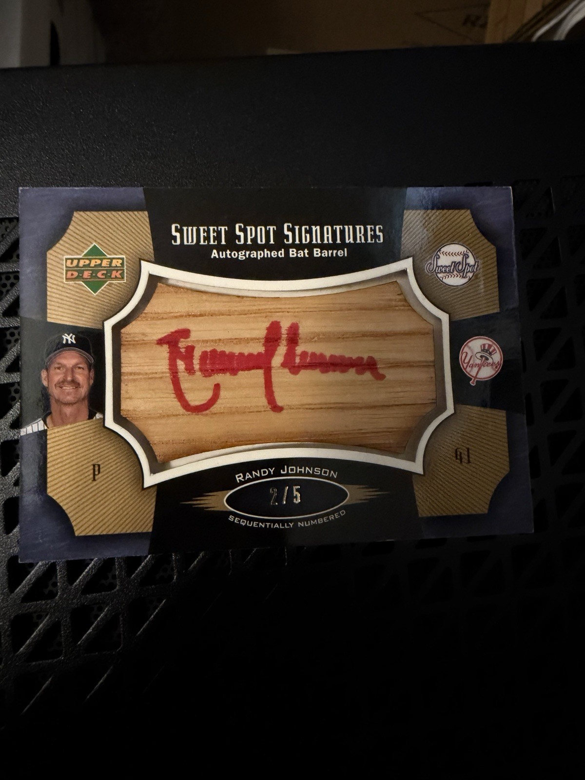 Upper Deck 2006 Sweet Spot/Ovation/Champions 7-Card Lot Autos Griffey