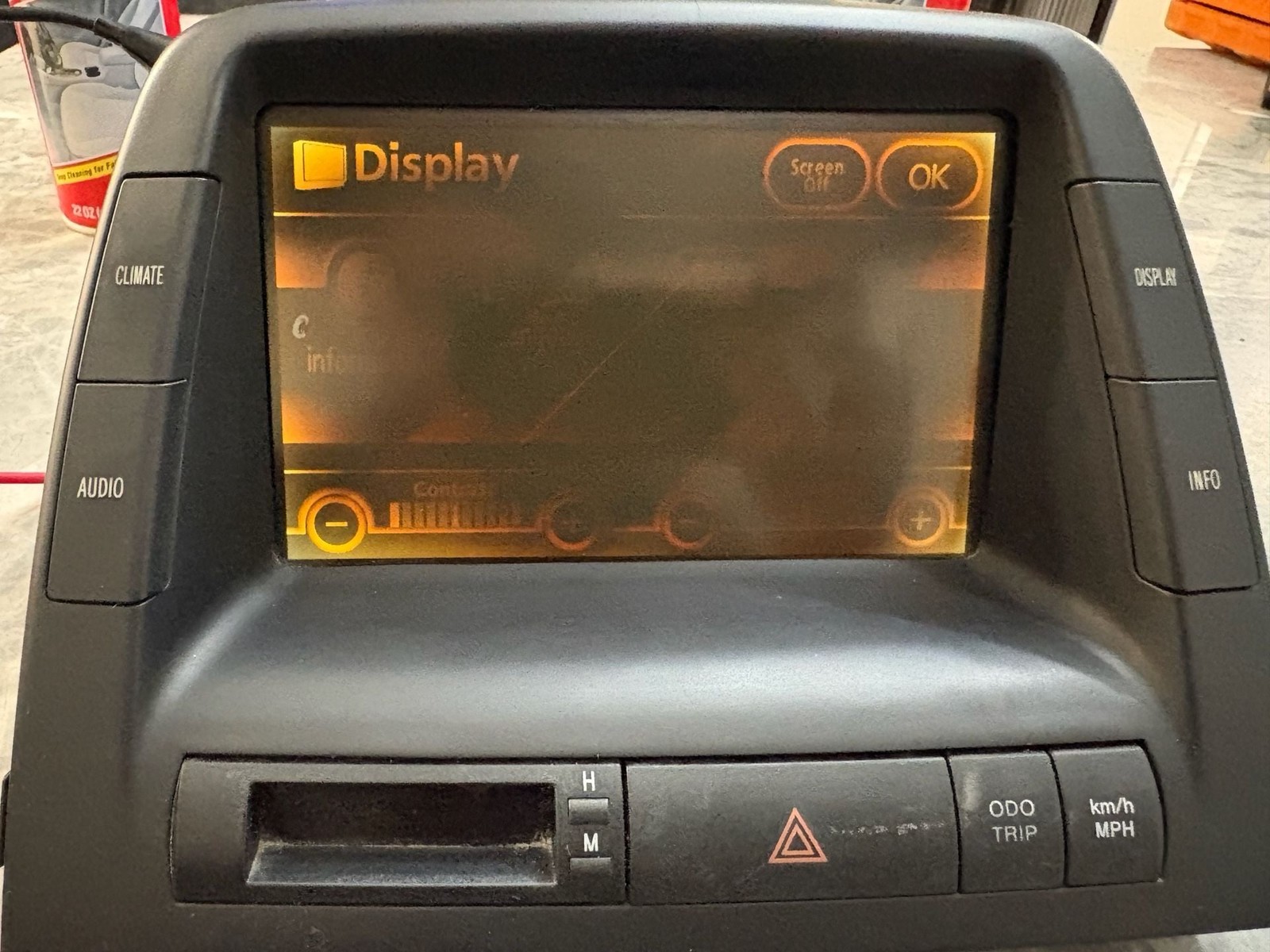2006-2009 Toyota Prius MFD Info Display Screen 86110-47230
