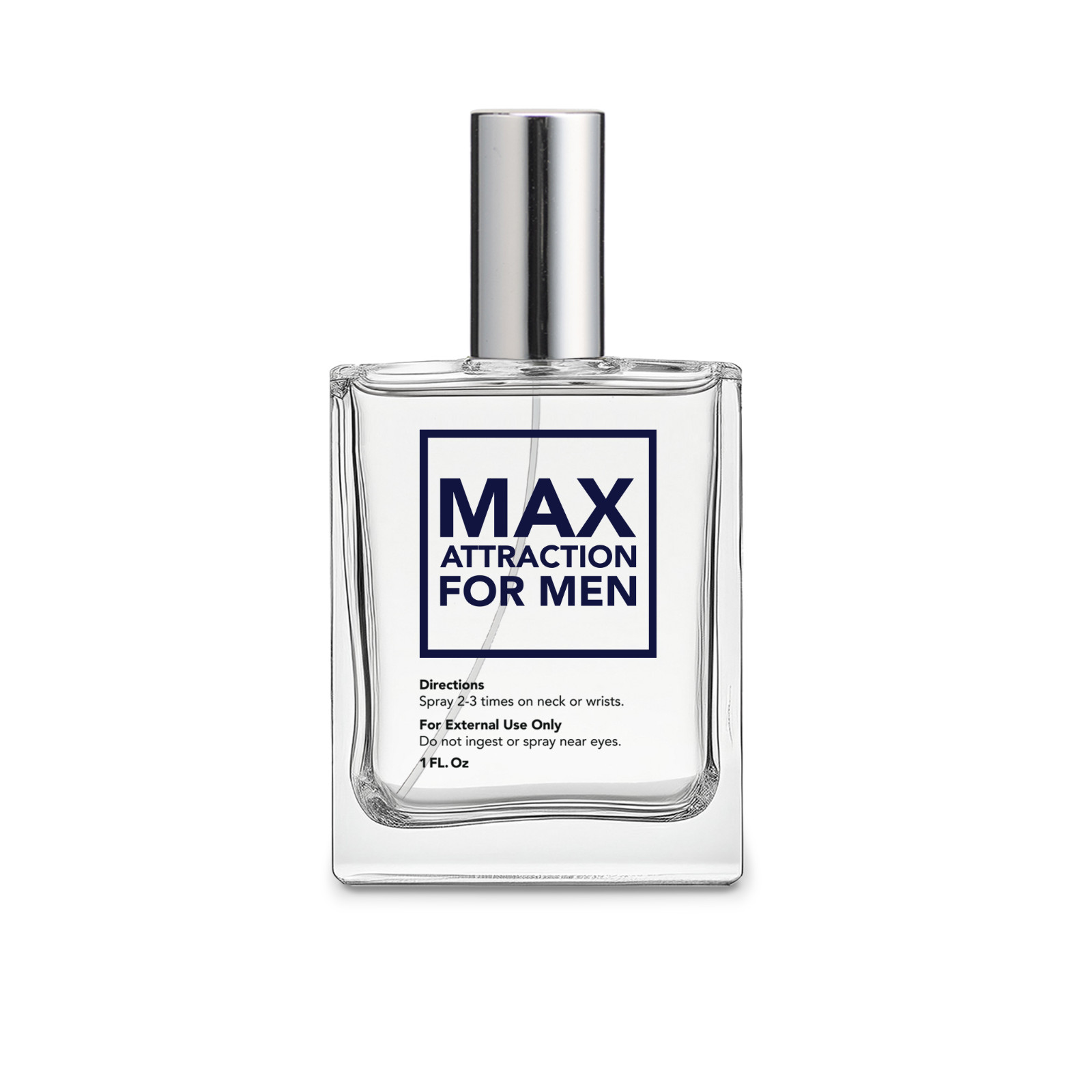 Max Attraction Pheromone Spray for Men 1 oz Unscented Formula