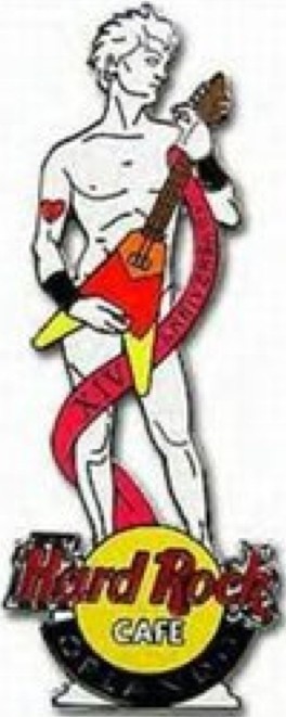 Hard Rock Cafe ORLANDO 2004 14th Anniversary PIN Michaelangelo\'s David #23414