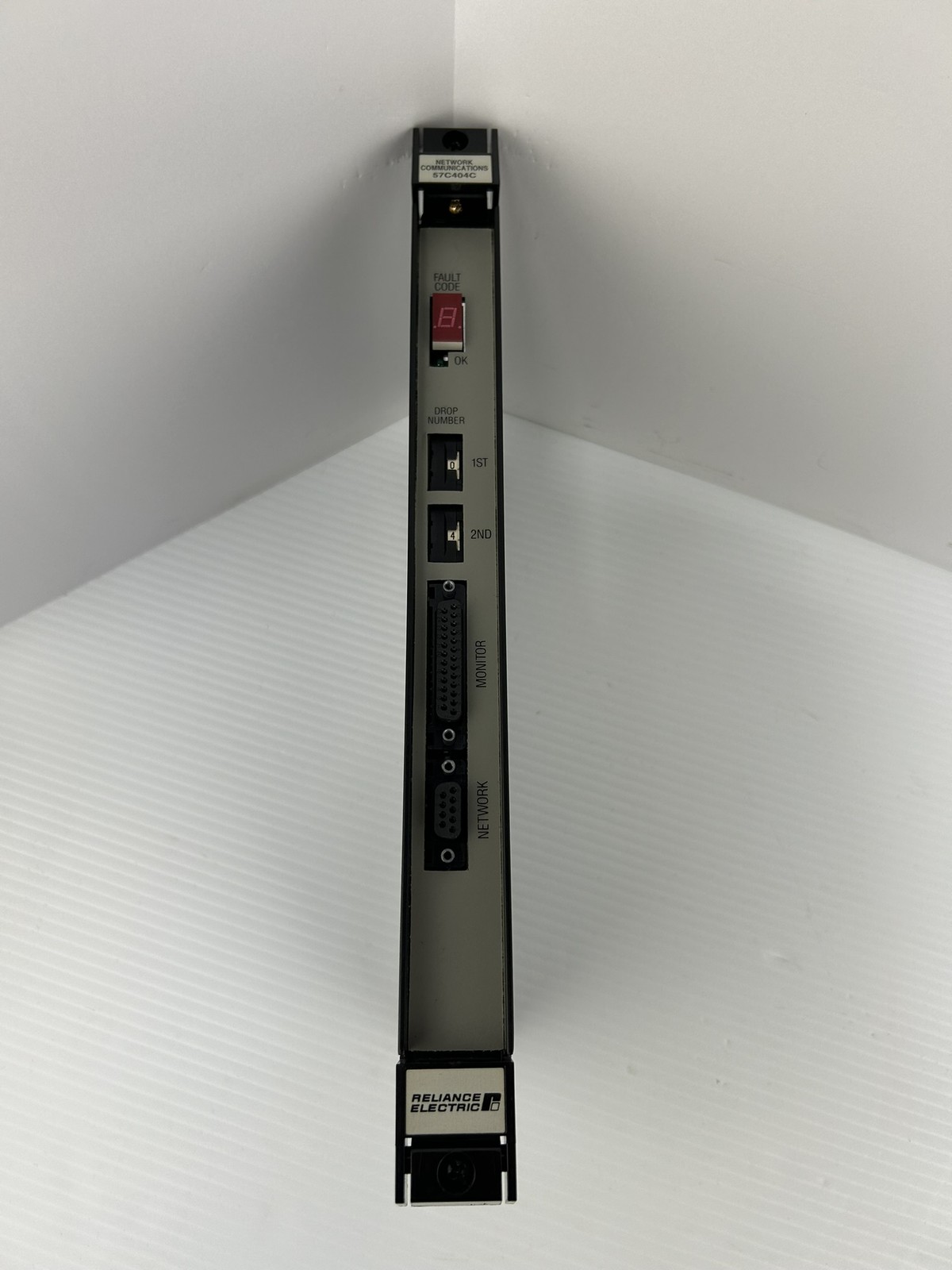 Reliance Electric 57C404C Automax Network Comm Module 0-57404-3A J-3001-3 Rev 02