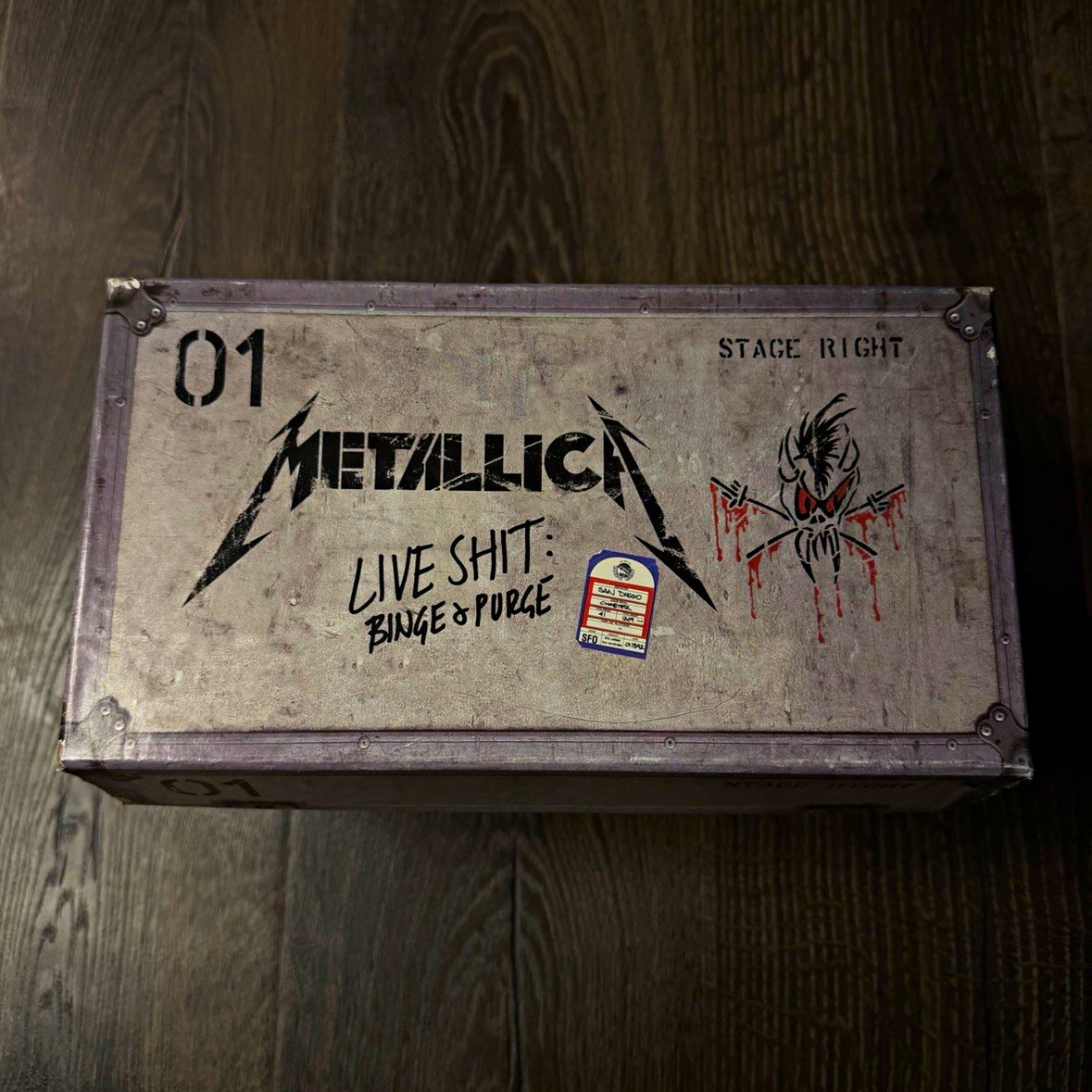 Metallica Live Shit: Binge & Purge Live CD Box Set Elektra 1993 Metallica Live Shit: Binge & Purge Live CD Box Set Elektra 1993