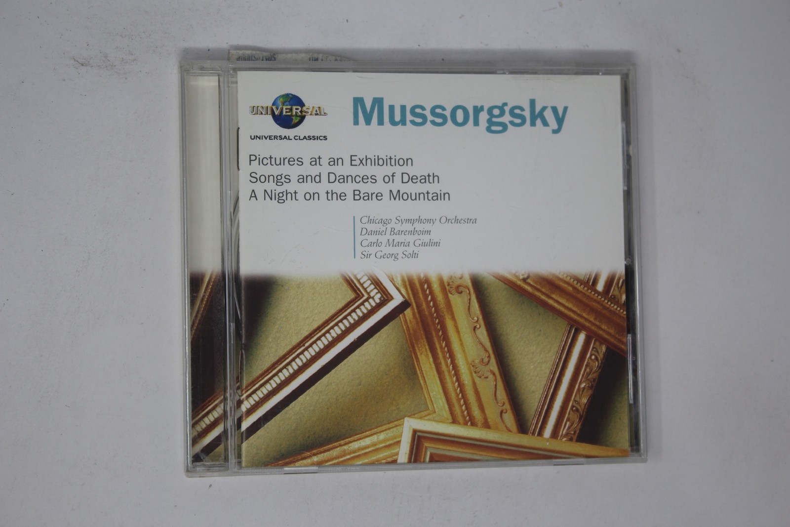 Mussorgsky Pictures at an Exhibition Songs and Dances of Death CD Mussorgsky Pictures at an Exhibition Songs and Dances of Death CD