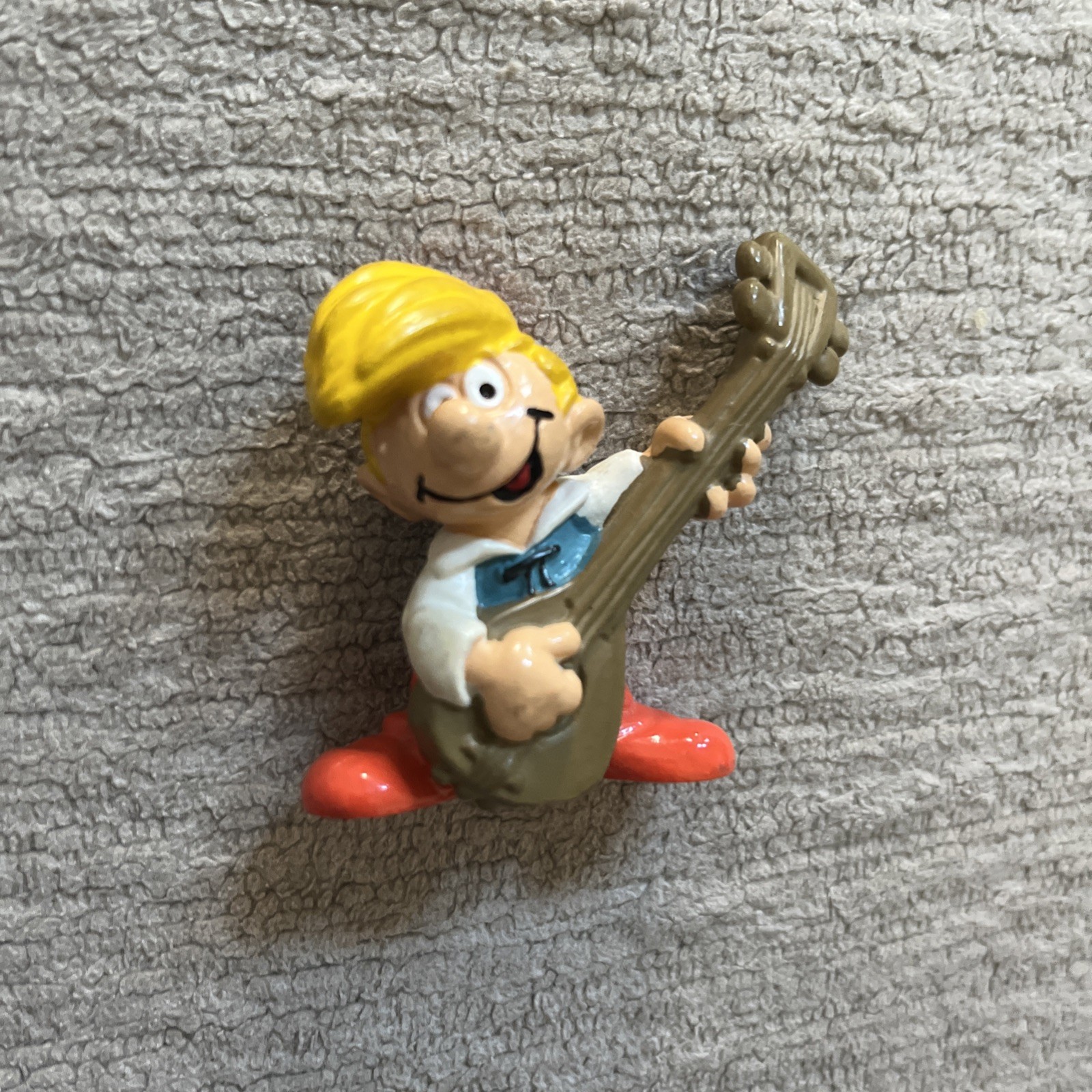 The Smurfs PEEWIT & JOHAN 1978 Vintage PVC Schleich Figure Set HTF RARE