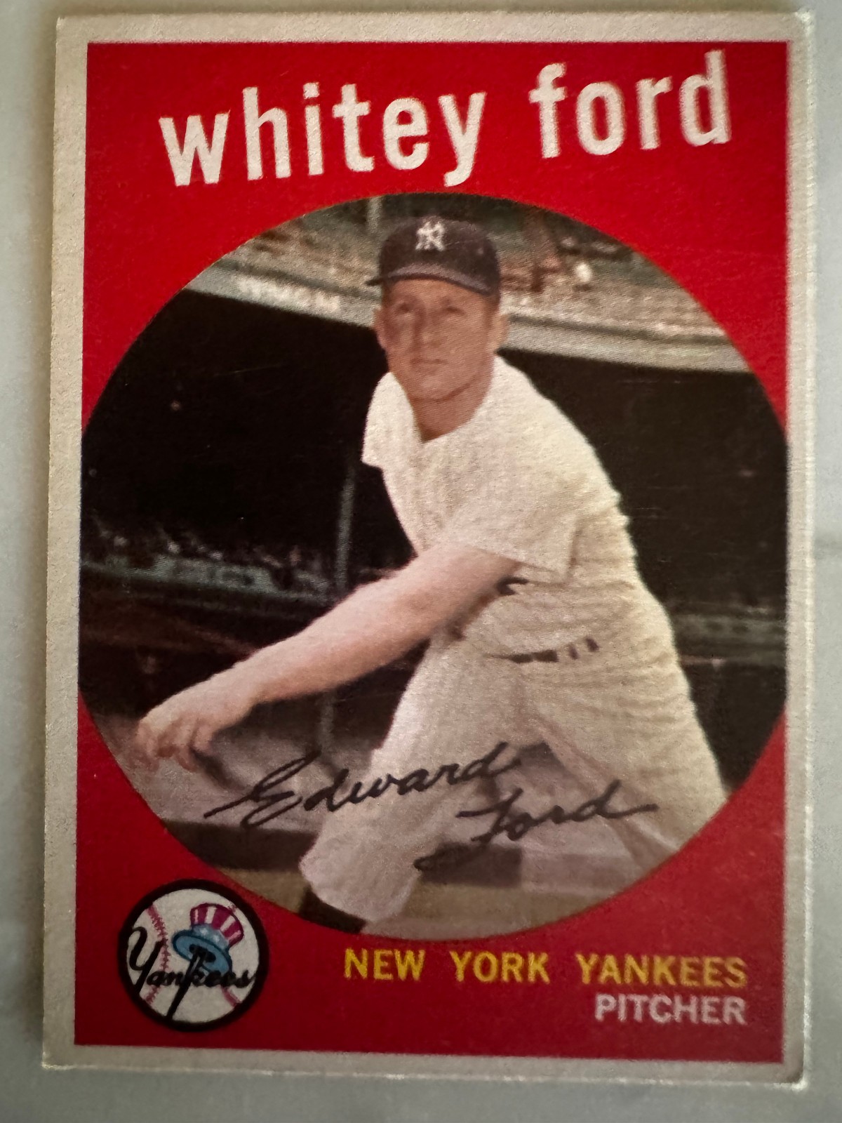 1959 Topps - Whitey Ford #430 1959 Topps - Whitey Ford #430