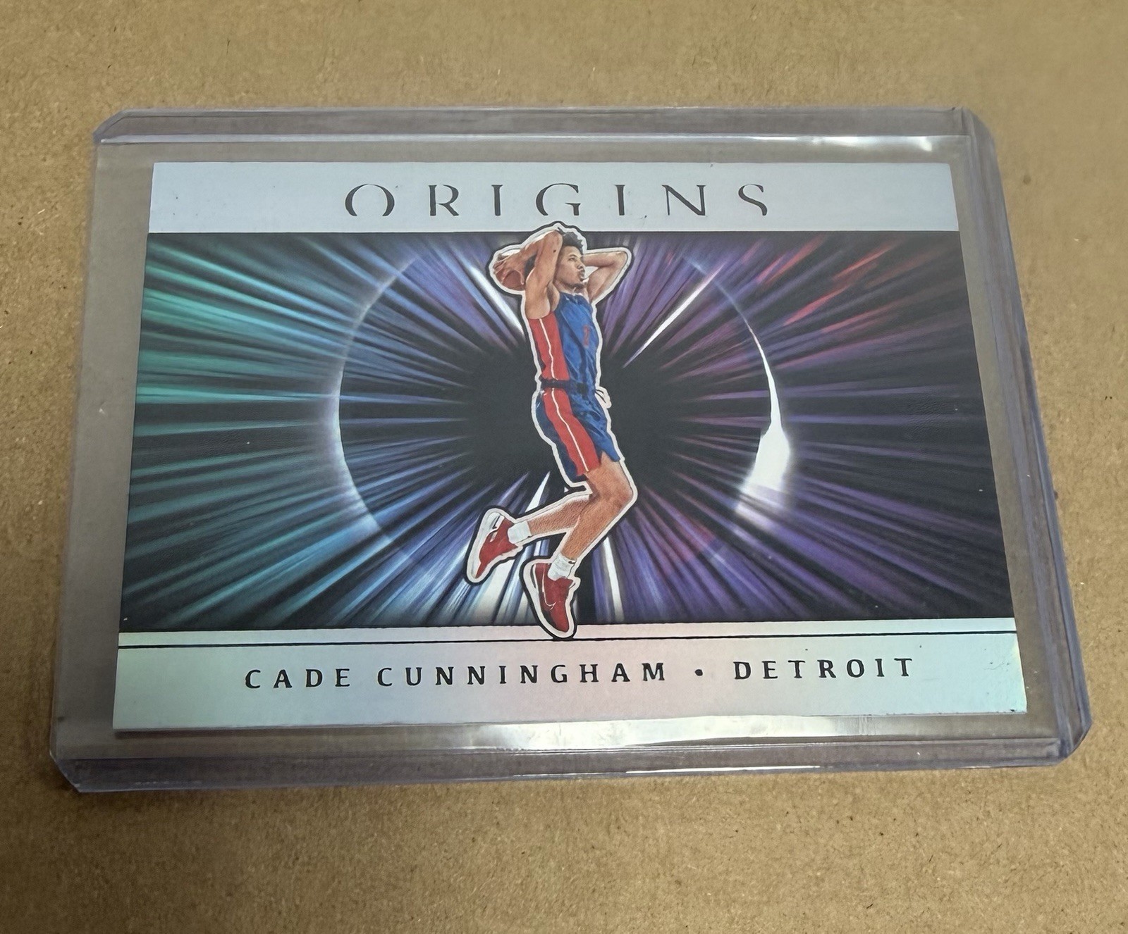 Panini 2025-26 Origins Big Bang Insert #1 Cade Cunningham Detroit Pistons Panini 2025-26 Origins Big Bang Insert #1 Cade Cunningham Detroit Pistons