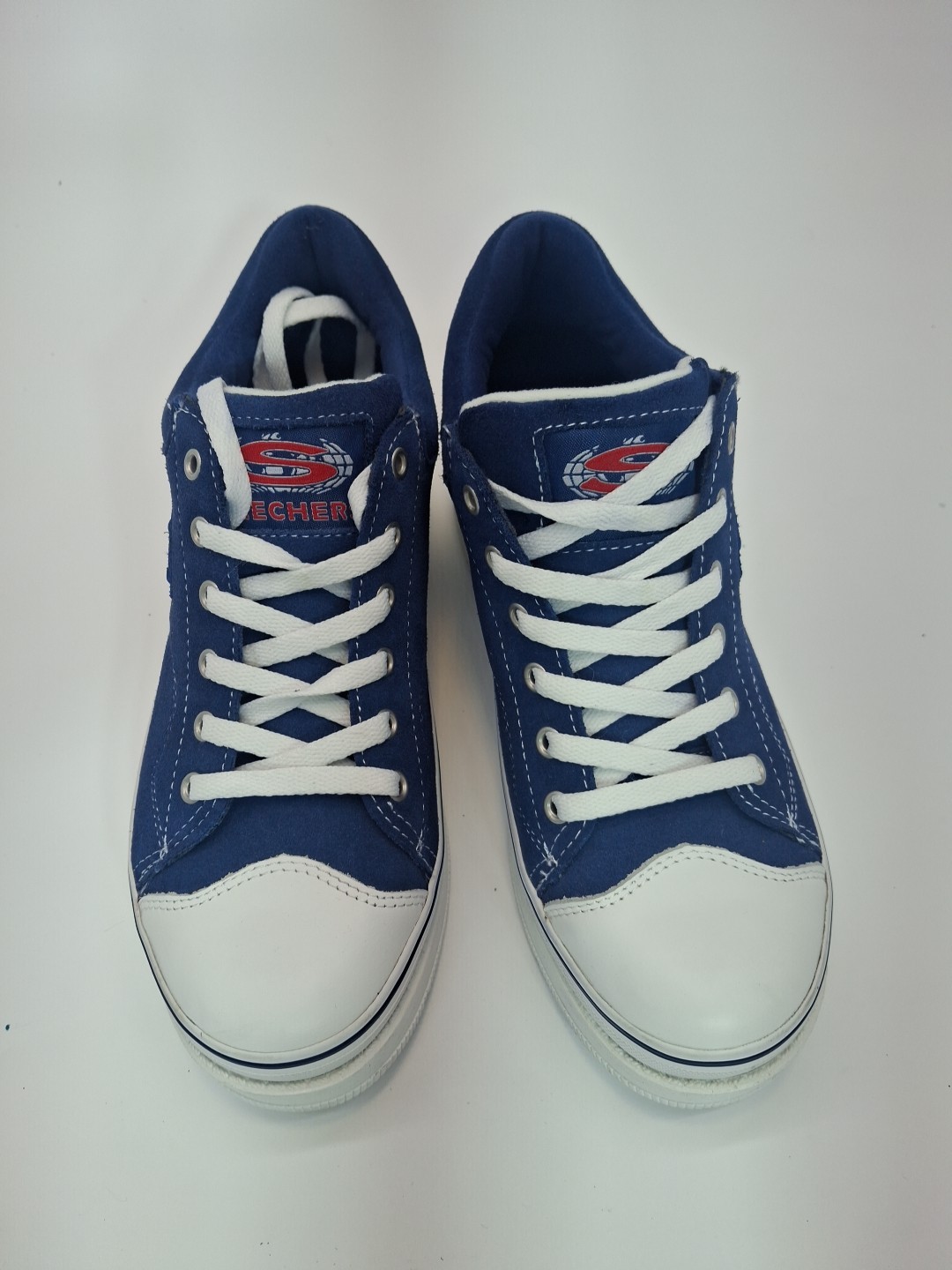 Vintage Sketchers 90\'s Platform Blue Suede Skechers Size 8 SN74360 Vintage Sketchers 90\'s Platform Blue Suede Skechers Size 8 SN74360