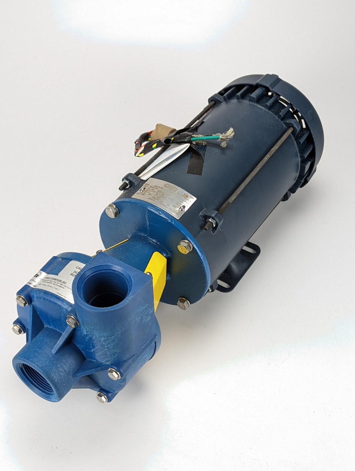 LEESON 116616.00 A6C34XK2B Explosion Proof Motor 2HP Finish Thompson GP11 Pump LEESON 116616.00 A6C34XK2B Explosion Proof Motor 2HP Finish Thompson GP11 Pump