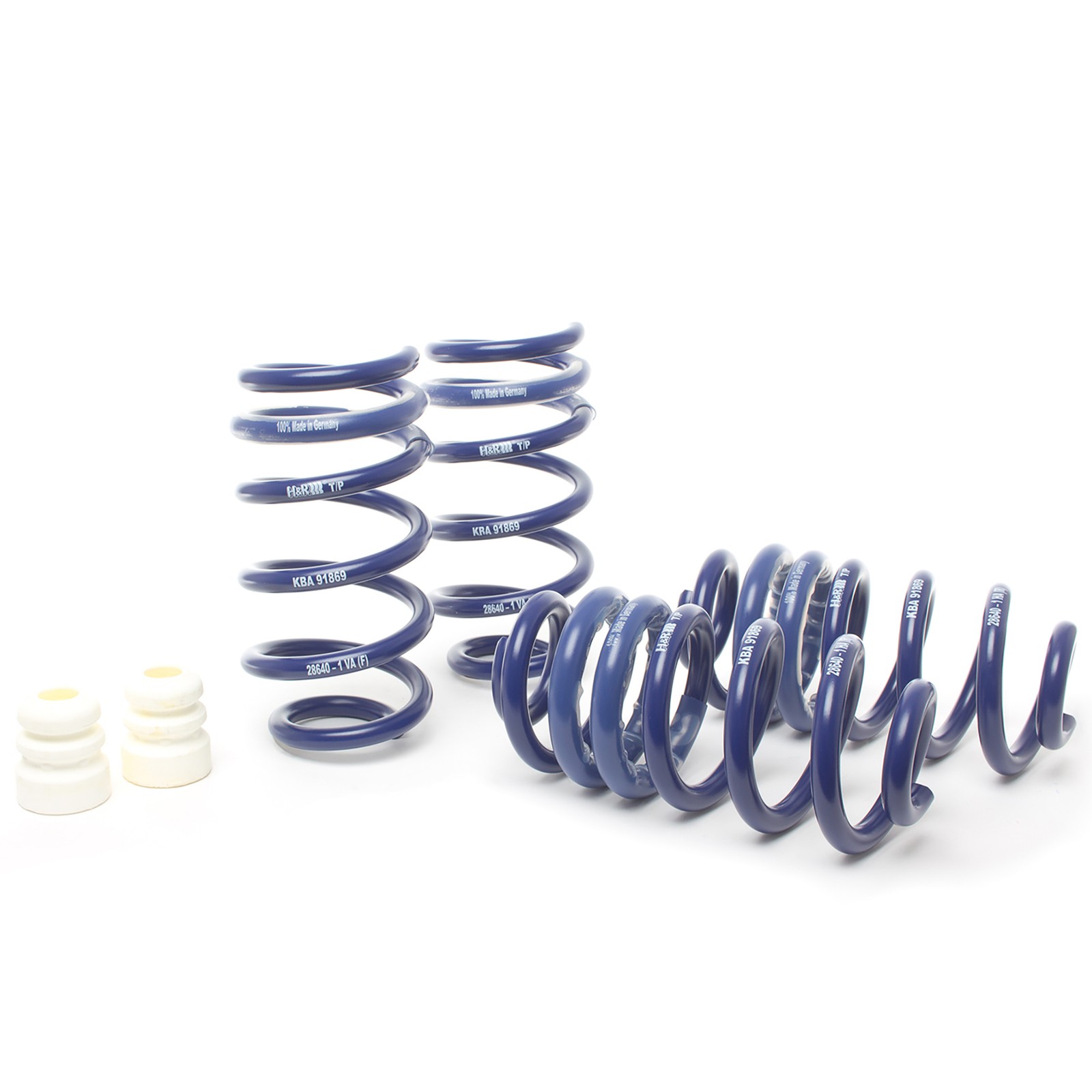 H&R 28640-1 Lowering Front Rear Springs Kit for 2020-26 Audi RS6 / 19-26 RS7 F2