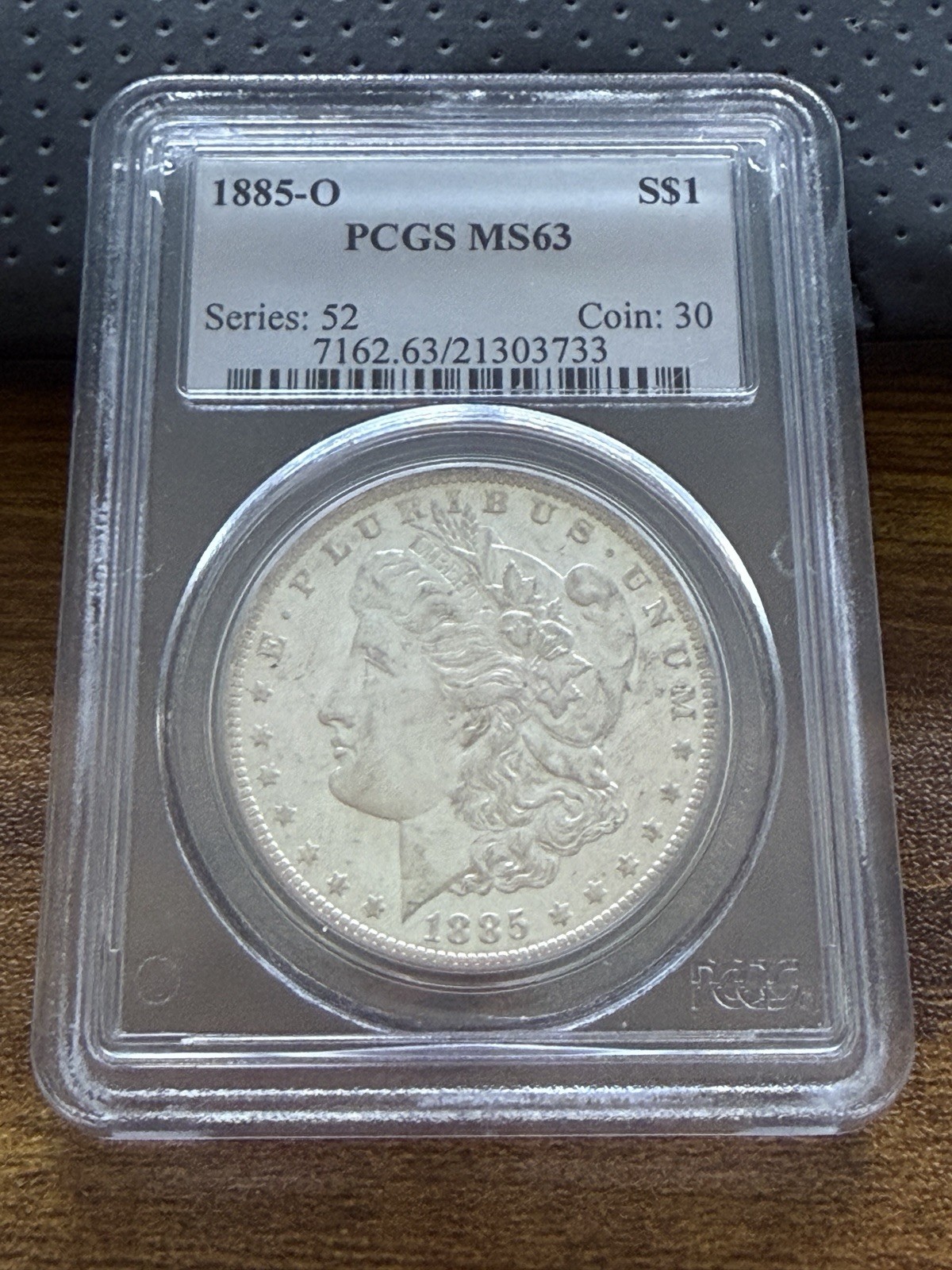 1885 O Morgan Dollar PCGS MS63 UNCIRCULATED $1 1885 O Morgan Dollar PCGS MS63 UNCIRCULATED $1
