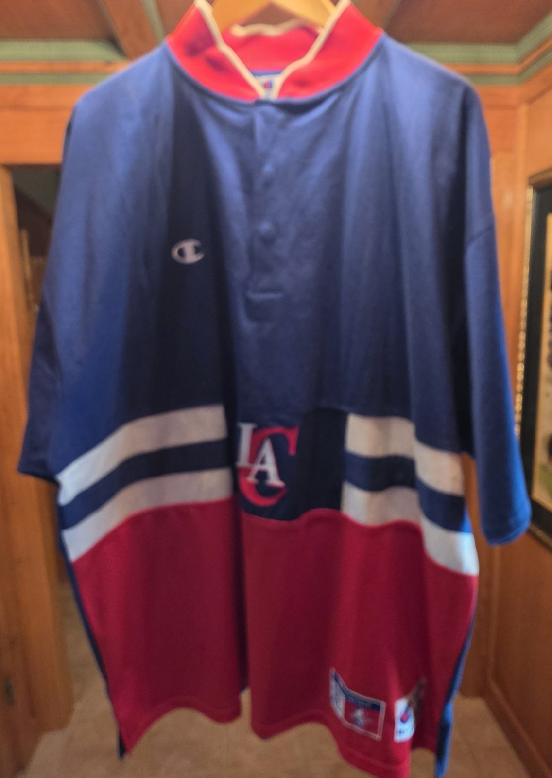 Vintage 1980-1990\'s Los Angeles Clippers NBA Basketball Champion Warm-up Jacket