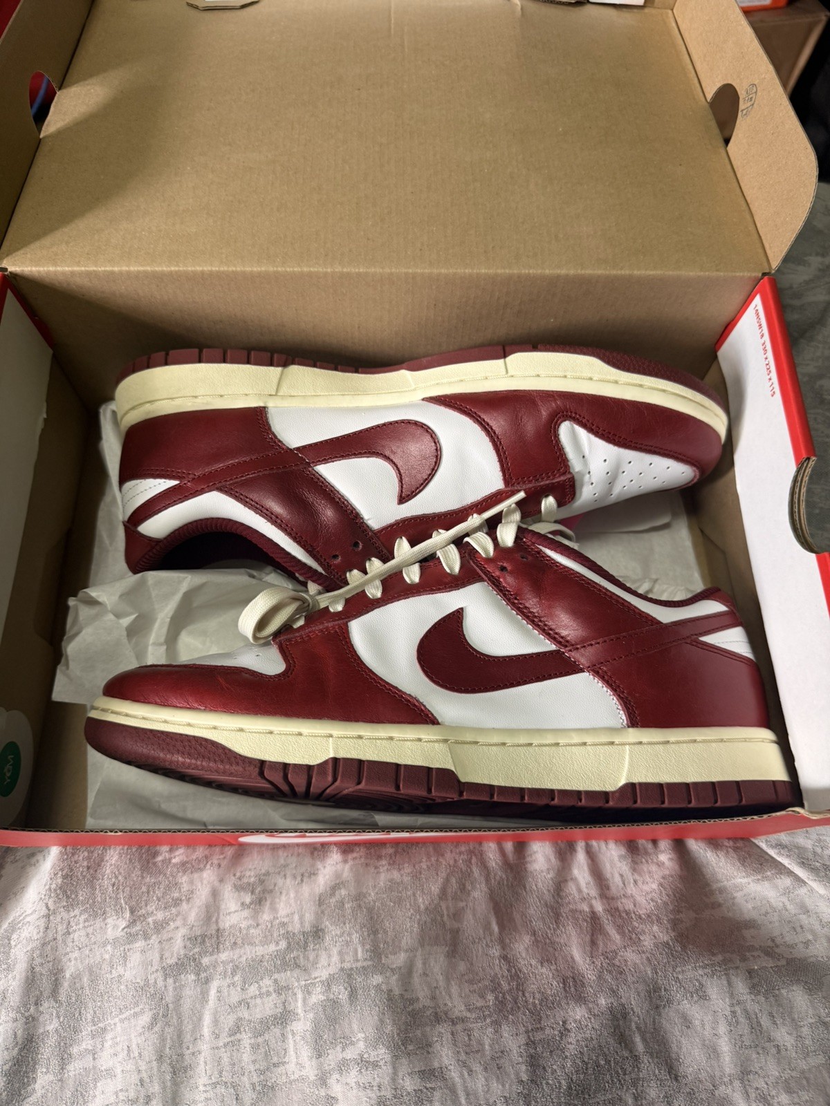 Size 10.5 - Nike Dunk Low Team Red