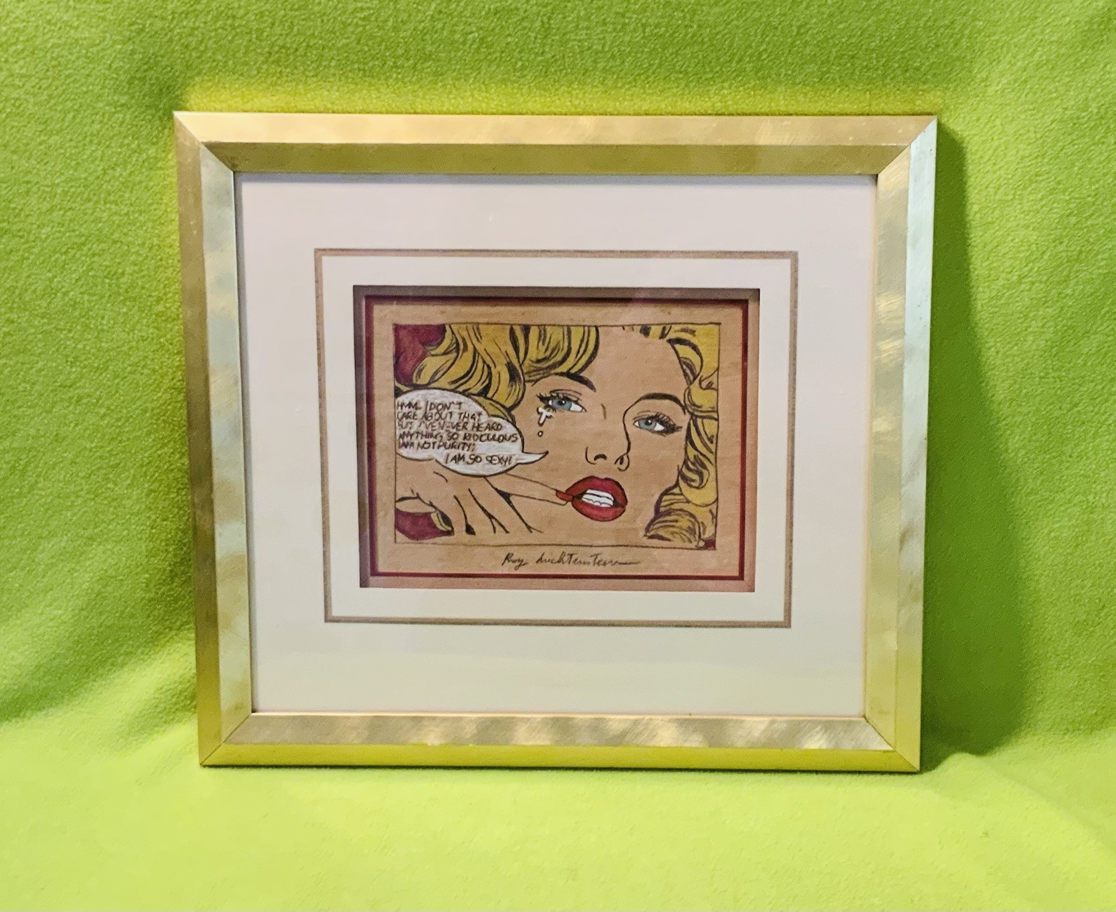 Attributed to Roy Lichtenstein, American 1923 to 1997, \