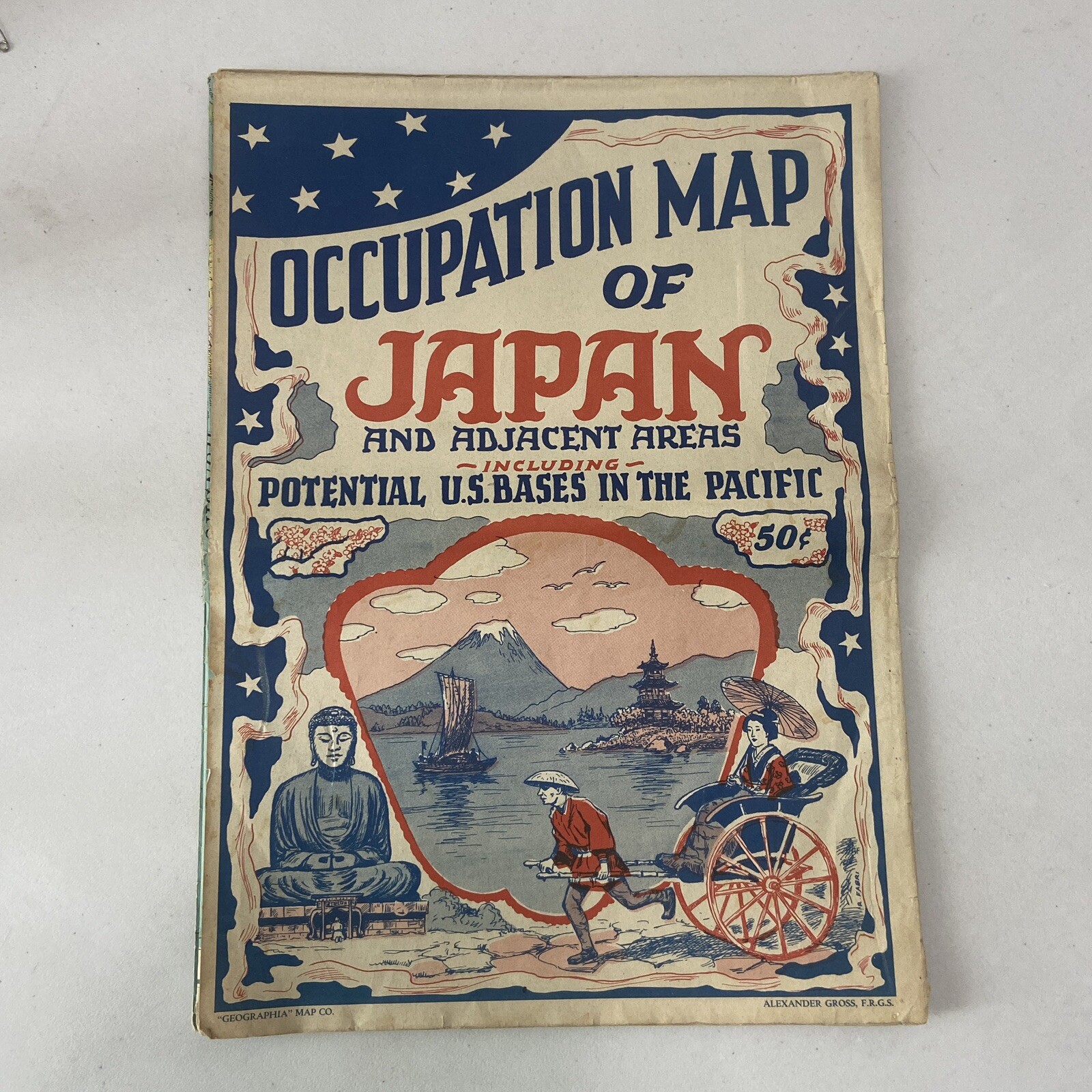 Vintage Occupation Map Of Japan potential Us Bases In Pacific Vintage Occupation Map Of Japan potential Us Bases In Pacific