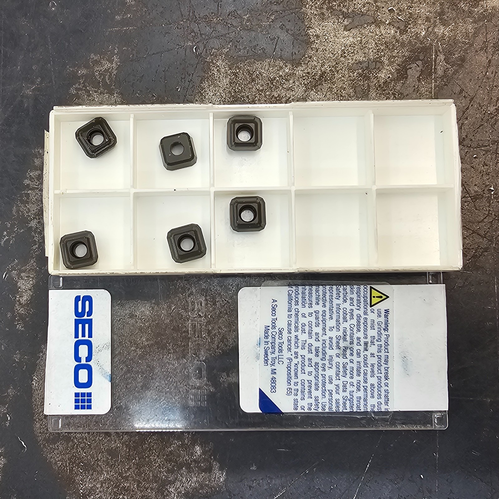 Qty 6 Seco SPGX 0703-C1 DP3000 Grade Drill Carbide Inserts Qty 6 Seco SPGX 0703-C1 DP3000 Grade Drill Carbide Inserts