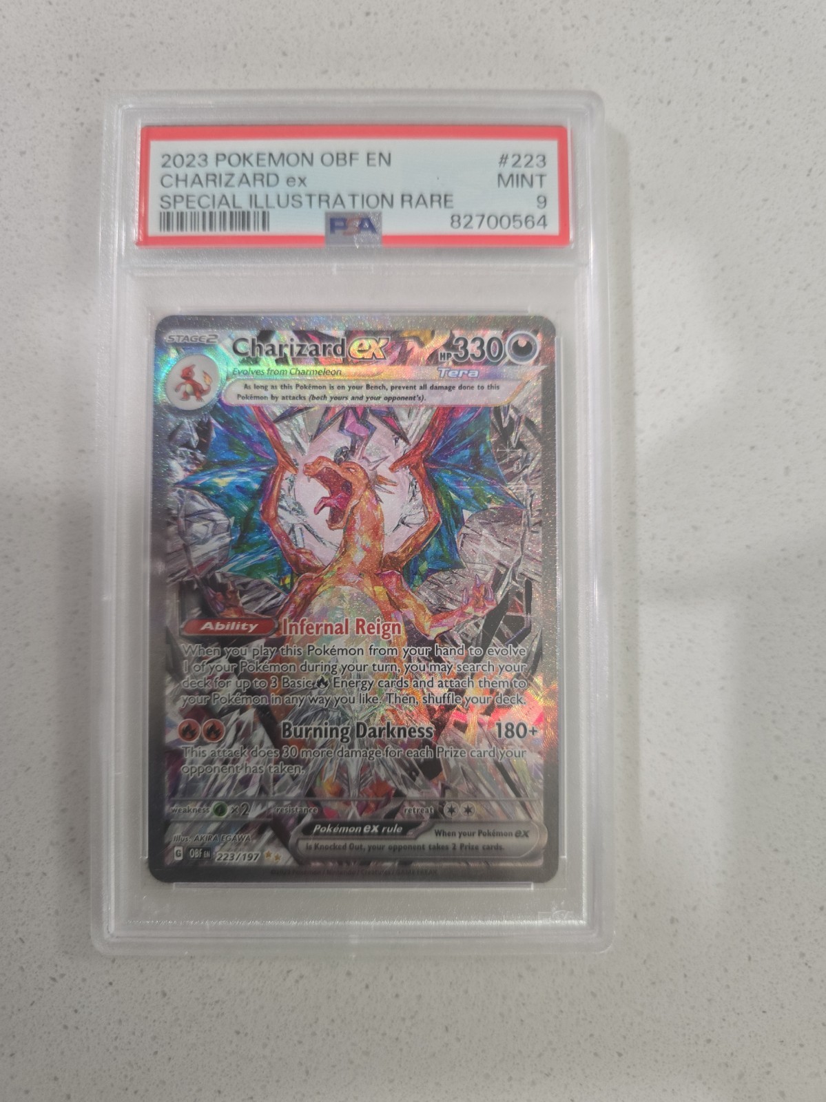 Charizard ex 223/197 SV03: Obsidian Flames Holo