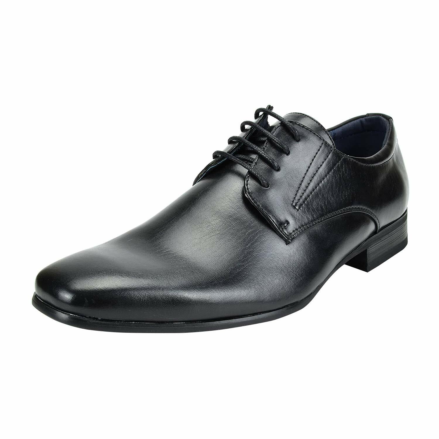 Men Leather Oxford Shoes Formal Lace Up Business Dress Shoes Size US Men Leather Oxford Shoes Formal Lace Up Business Dress Shoes Size US