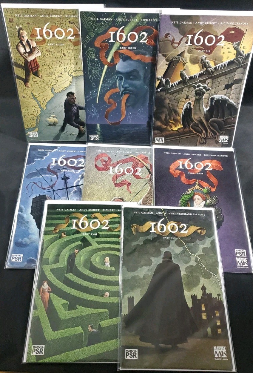 1602 #1-8 Complete Run Set Marvel Comics Readers Copies See Pics 12I'