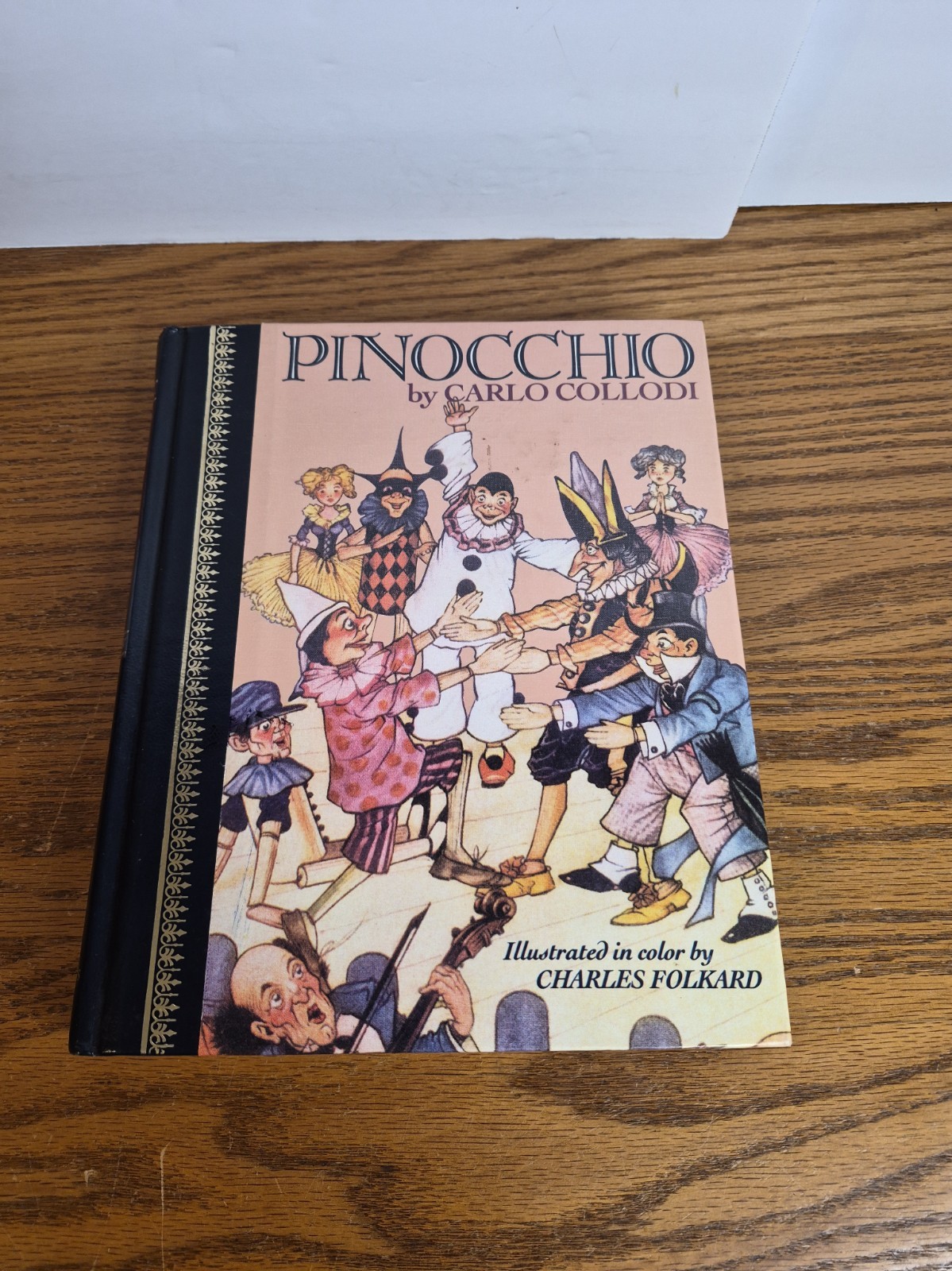 Vintage 1987 Hardcover Book Pinocchio Carlo Collodi Vintage 1987 Hardcover Book Pinocchio Carlo Collodi