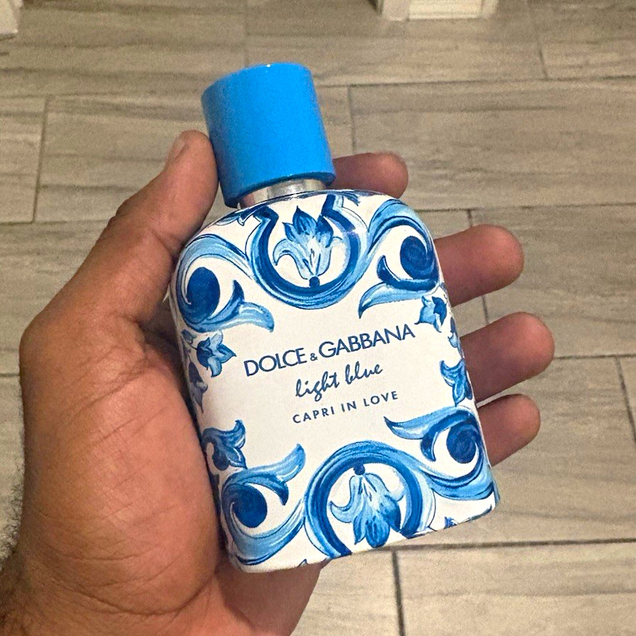 Dolce&Gabbana Light Blue Capri In Love EDP Spray 3.3 fl oz Dolce&Gabbana Light Blue Capri In Love EDP Spray 3.3 fl oz