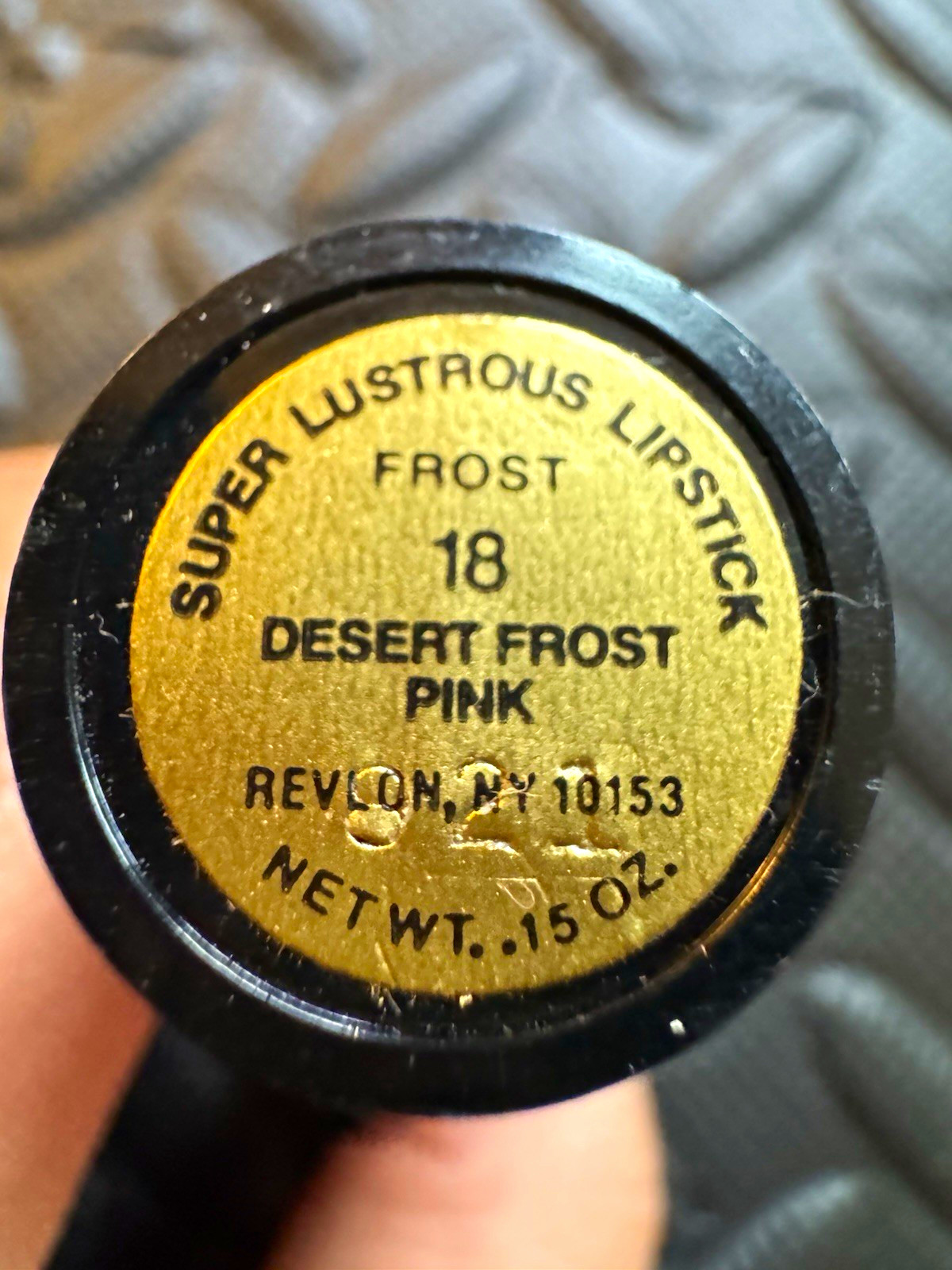 Vintage Revlon Super Lustrous Lipstick Frost 18, Desert Frost Pink, 0.15 oz Vintage Revlon Super Lustrous Lipstick Frost 18, Desert Frost Pink, 0.15 oz