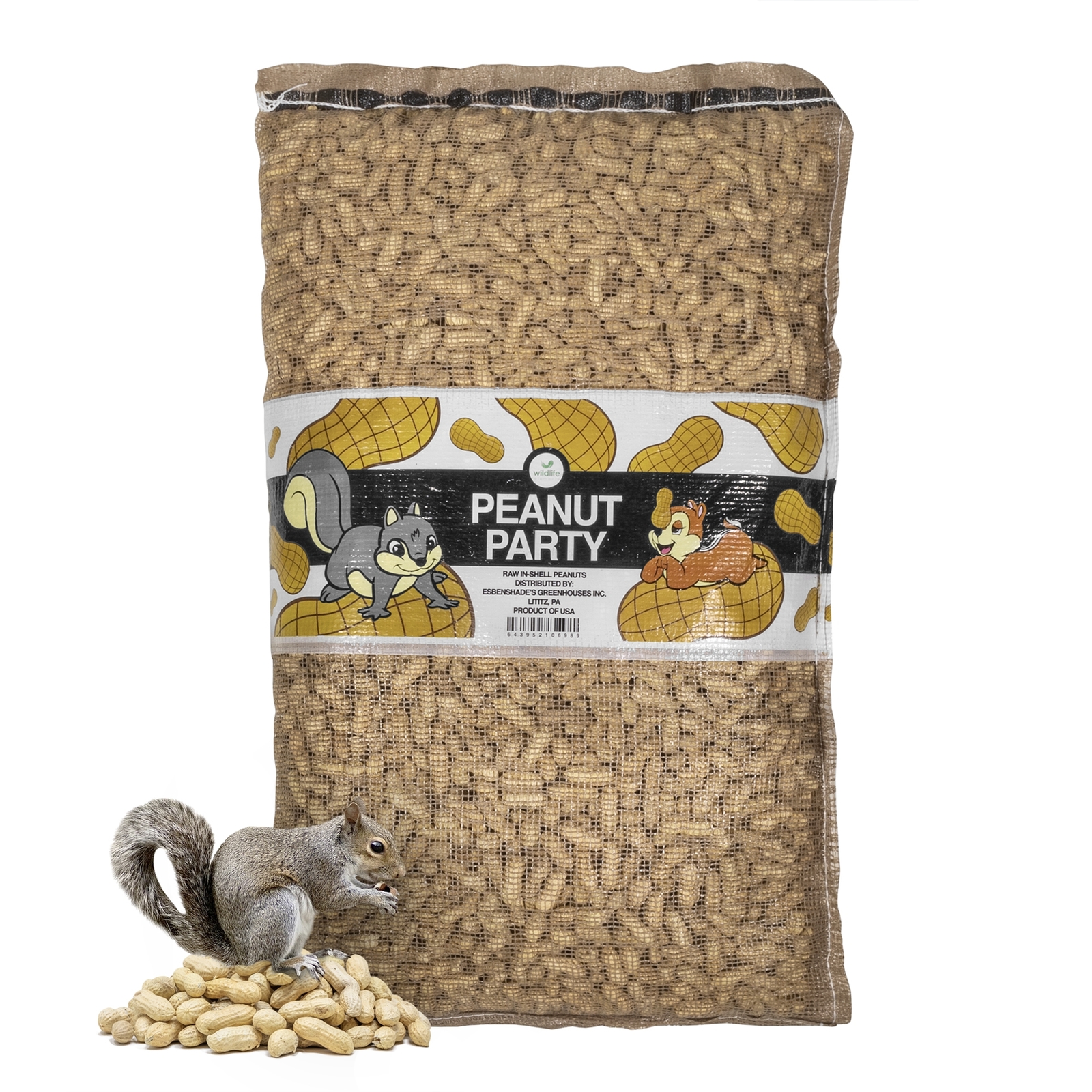 Wildlife Elements In-Shell Peanuts For Birds, Squirrels, Wild Animal Food, 25 LB Wildlife Elements In-Shell Peanuts For Birds, Squirrels, Wild Animal Food, 25 LB