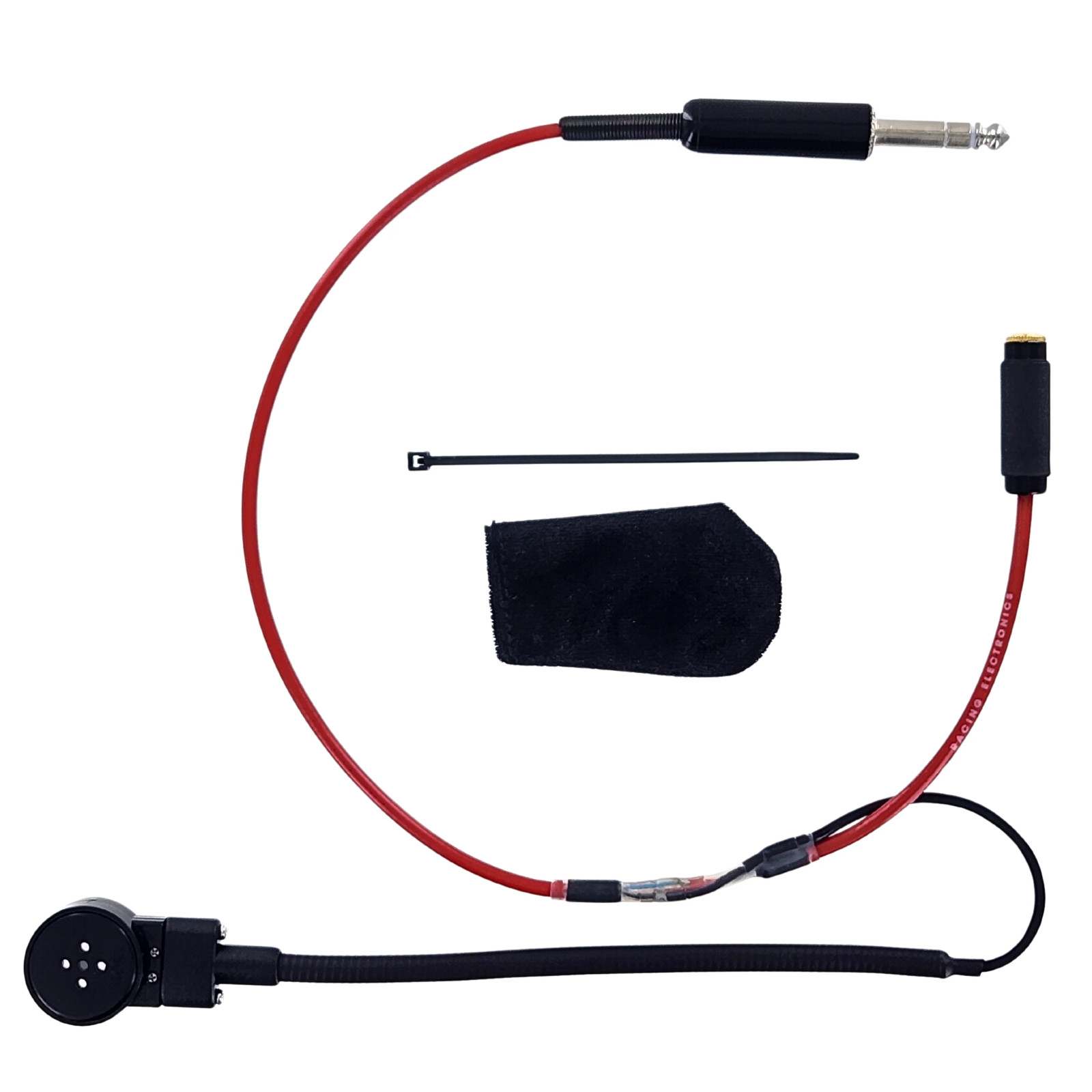 NEW Racing Electronics RT705 Helmet Boom Microphone with Straight Cord NEW Racing Electronics RT705 Helmet Boom Microphone with Straight Cord