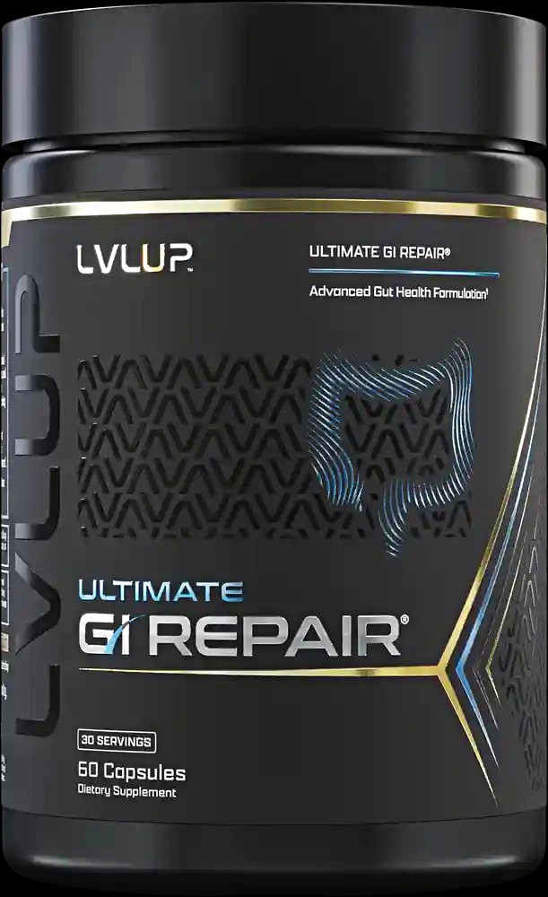 LVLUP Ultimate GI Repair Gut Health Formula Dietary Supplement 60 Capsules LVLUP Ultimate GI Repair Gut Health Formula Dietary Supplement 60 Capsules