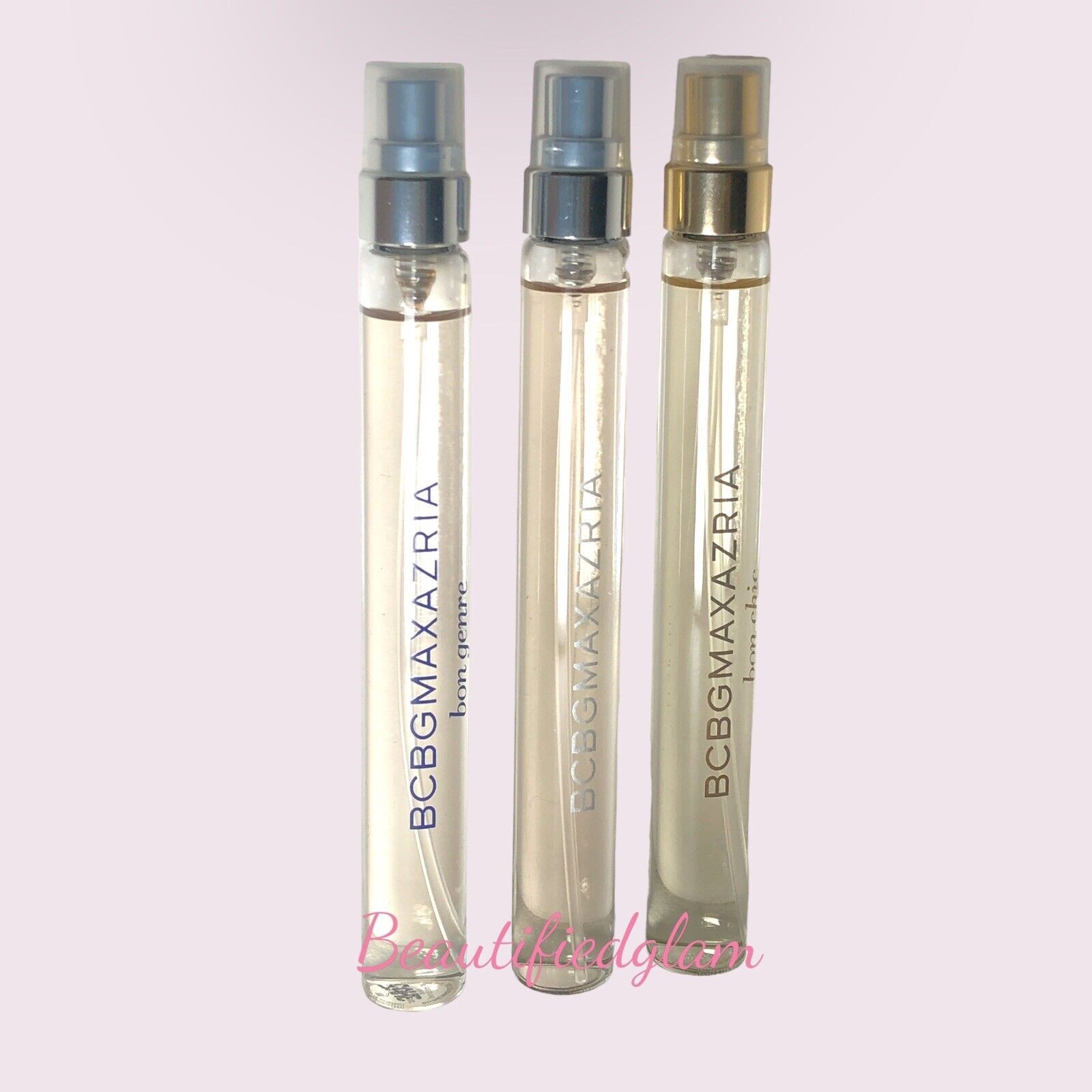 BCBGMAXAZRIA The Collection 3 pc EDP purse Spray , 3 X .33OZ , NEW